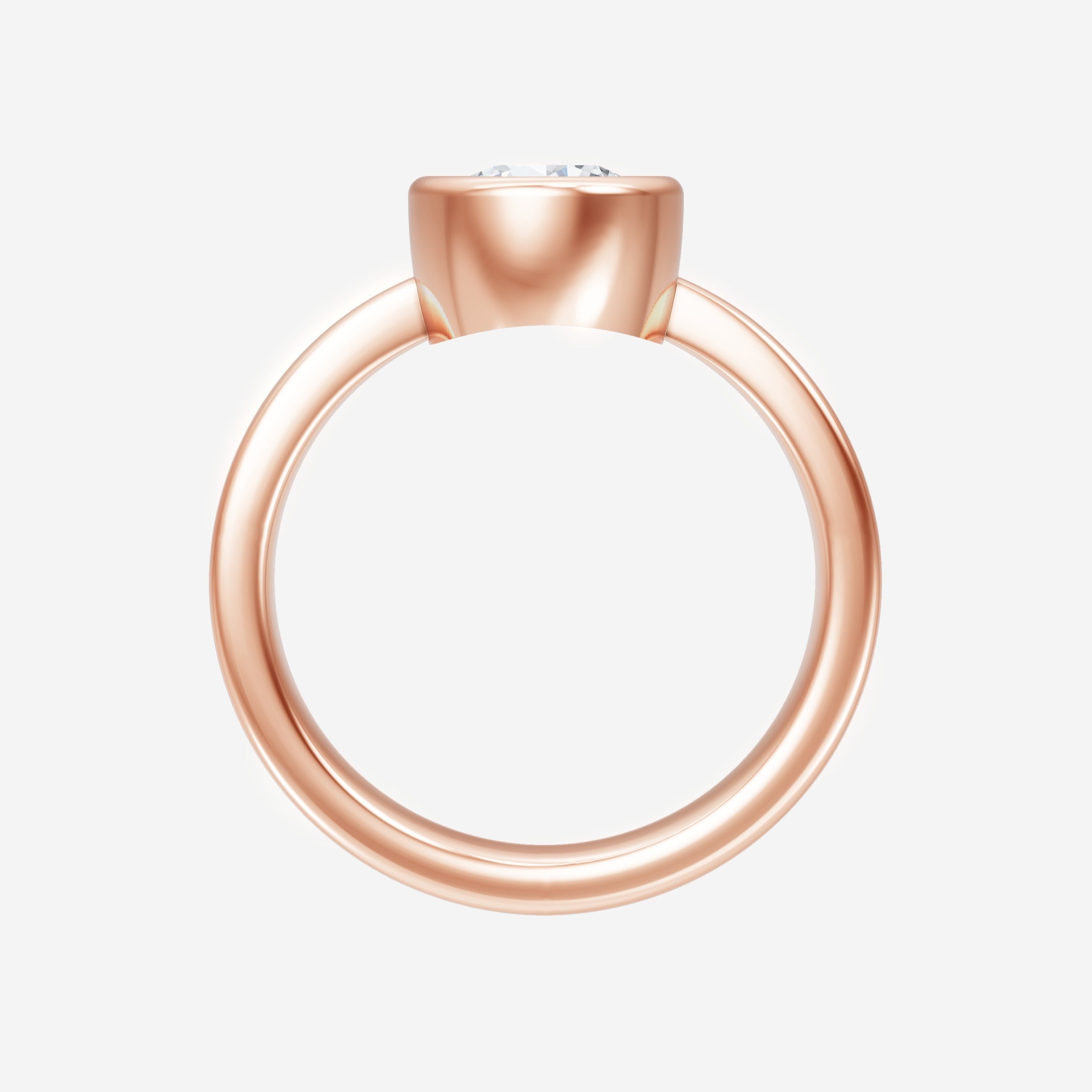 Round Shining Destiny Ring