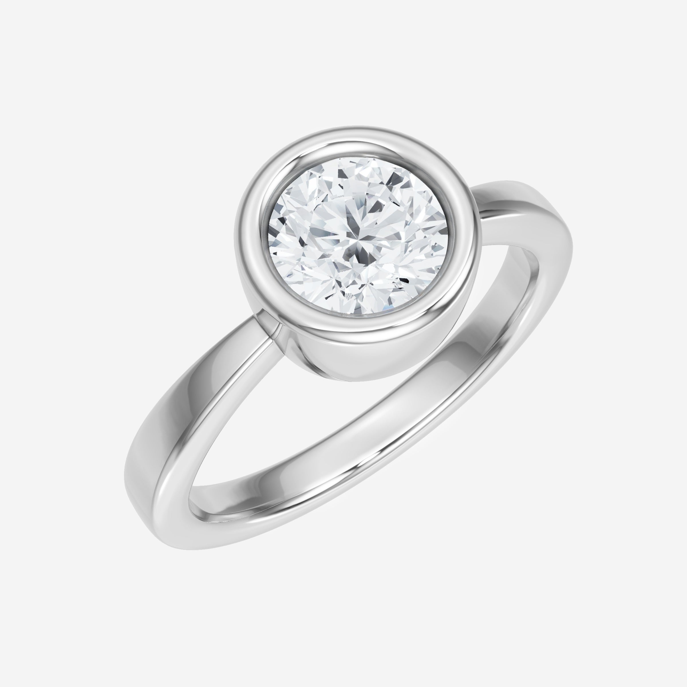 Round Shining Destiny Ring