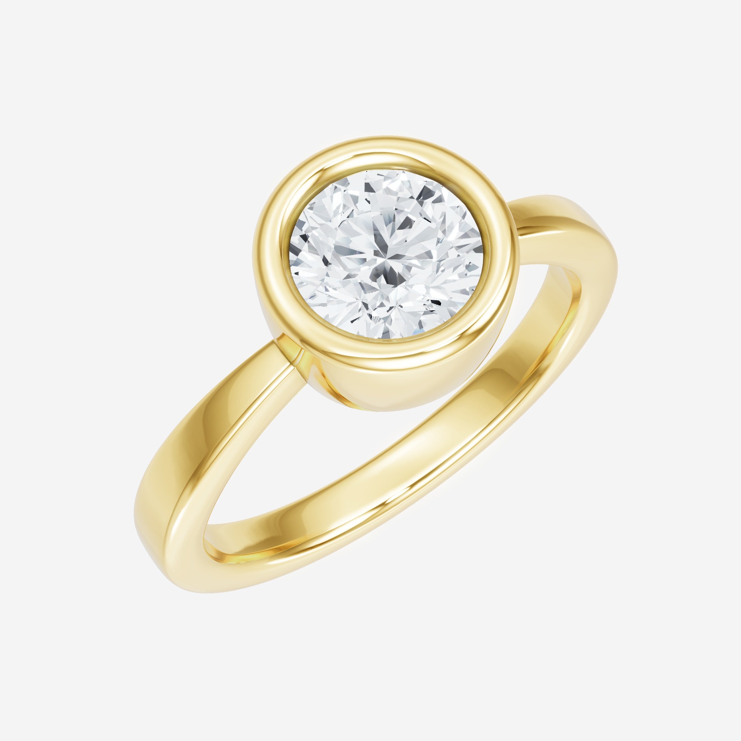 Round Shining Destiny Ring