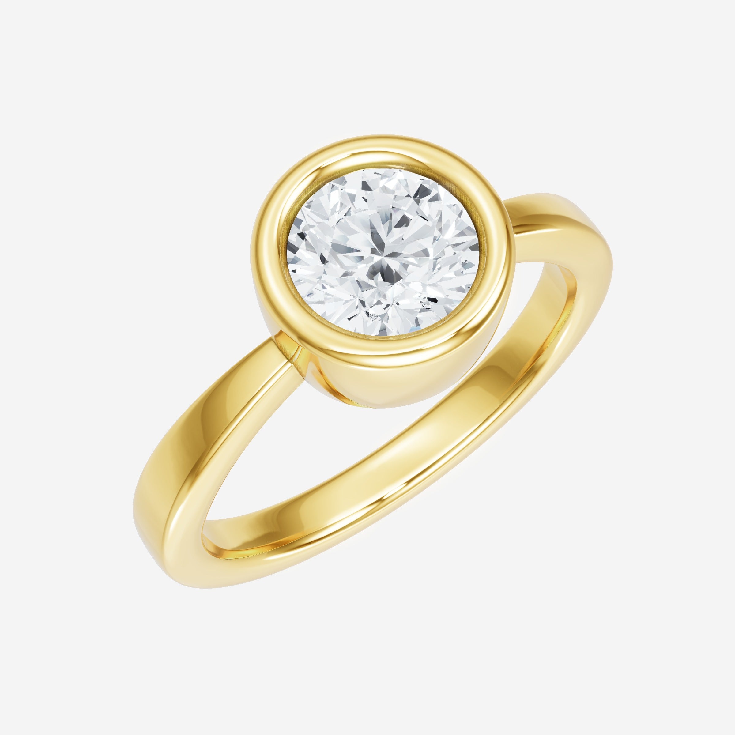 Round Shining Destiny Ring