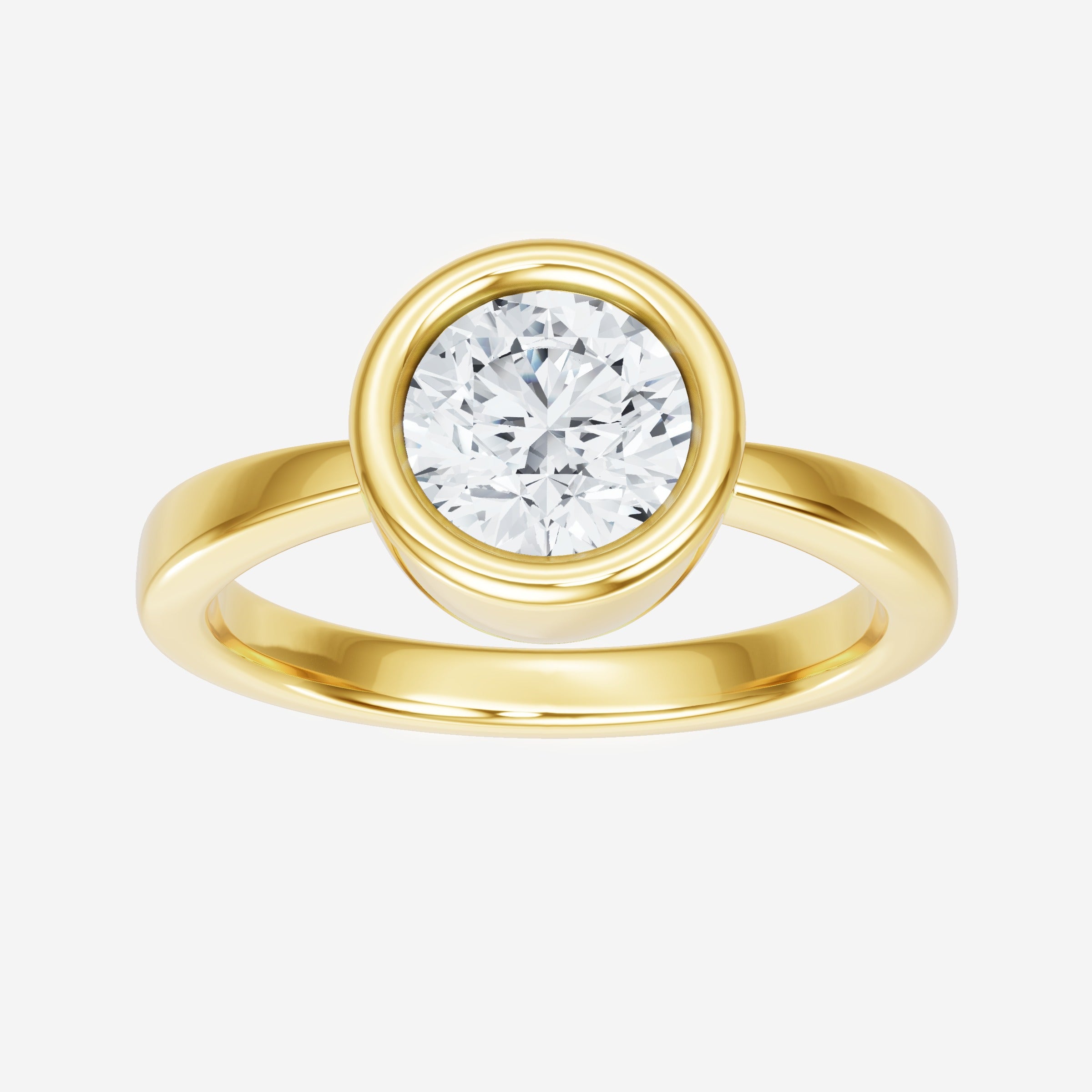 Round Shining Destiny Ring