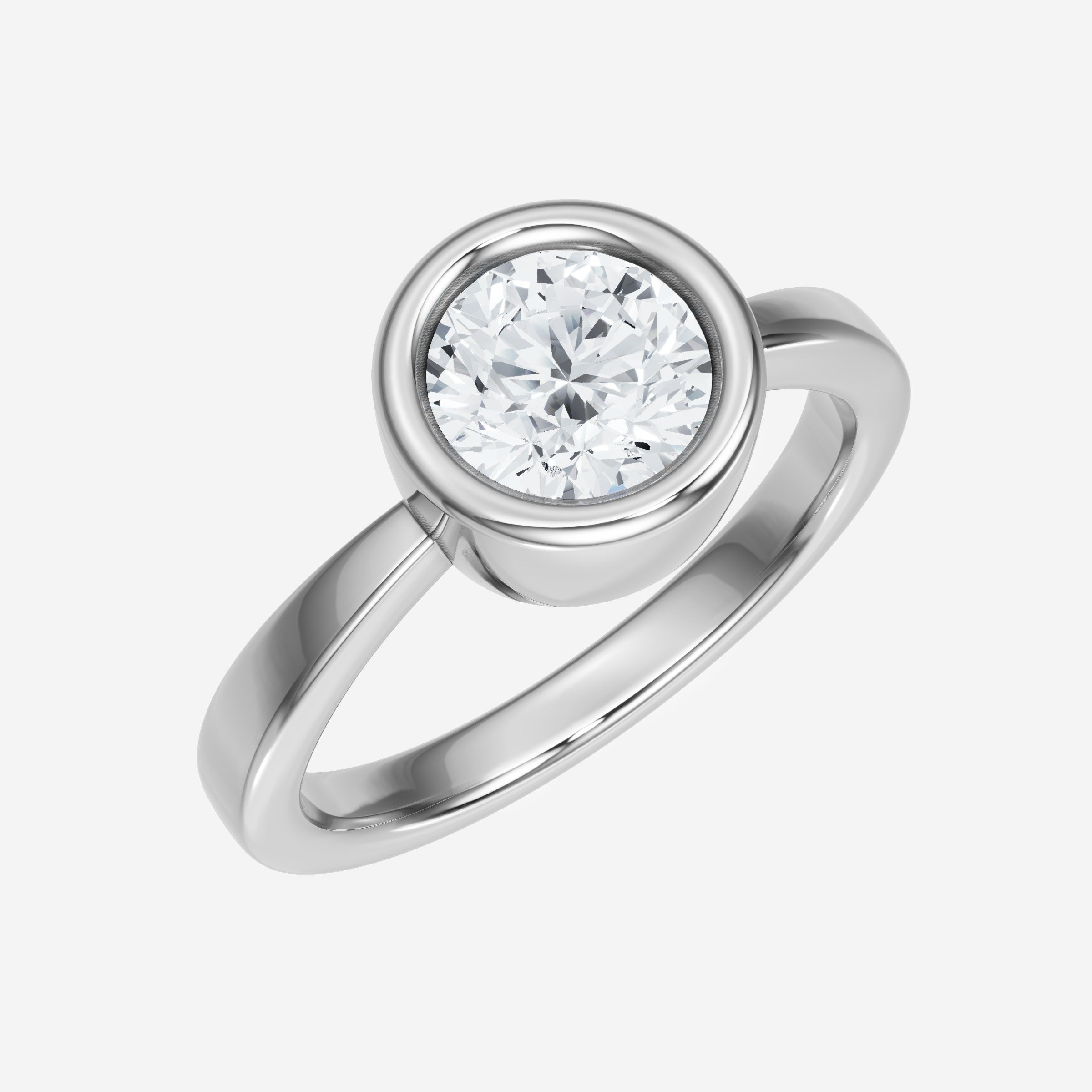 Round Shining Destiny Ring