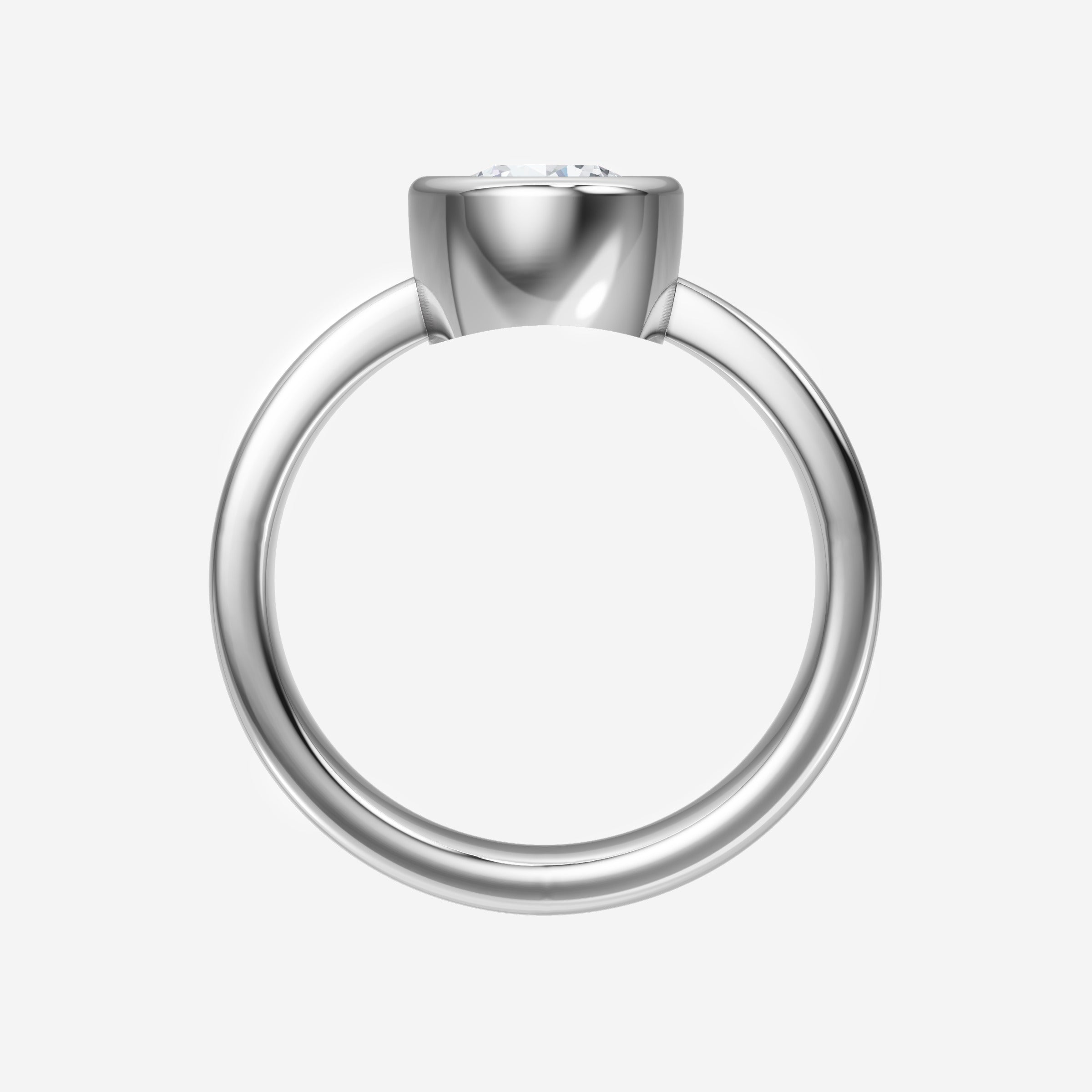 Round Shining Destiny Ring
