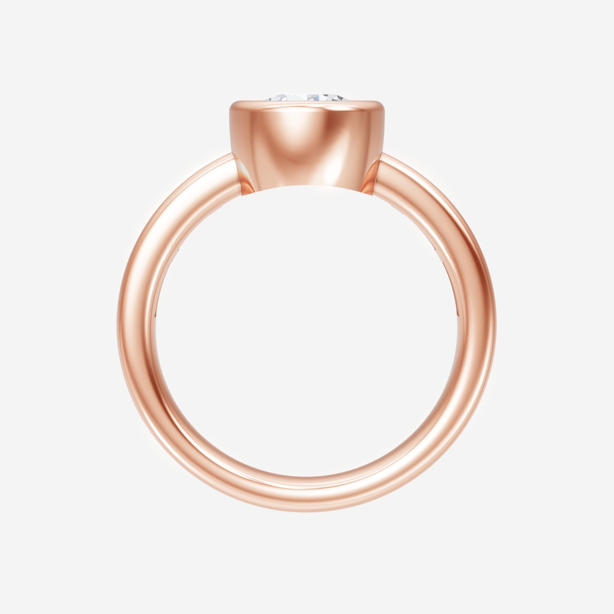 Round Shining Destiny Ring