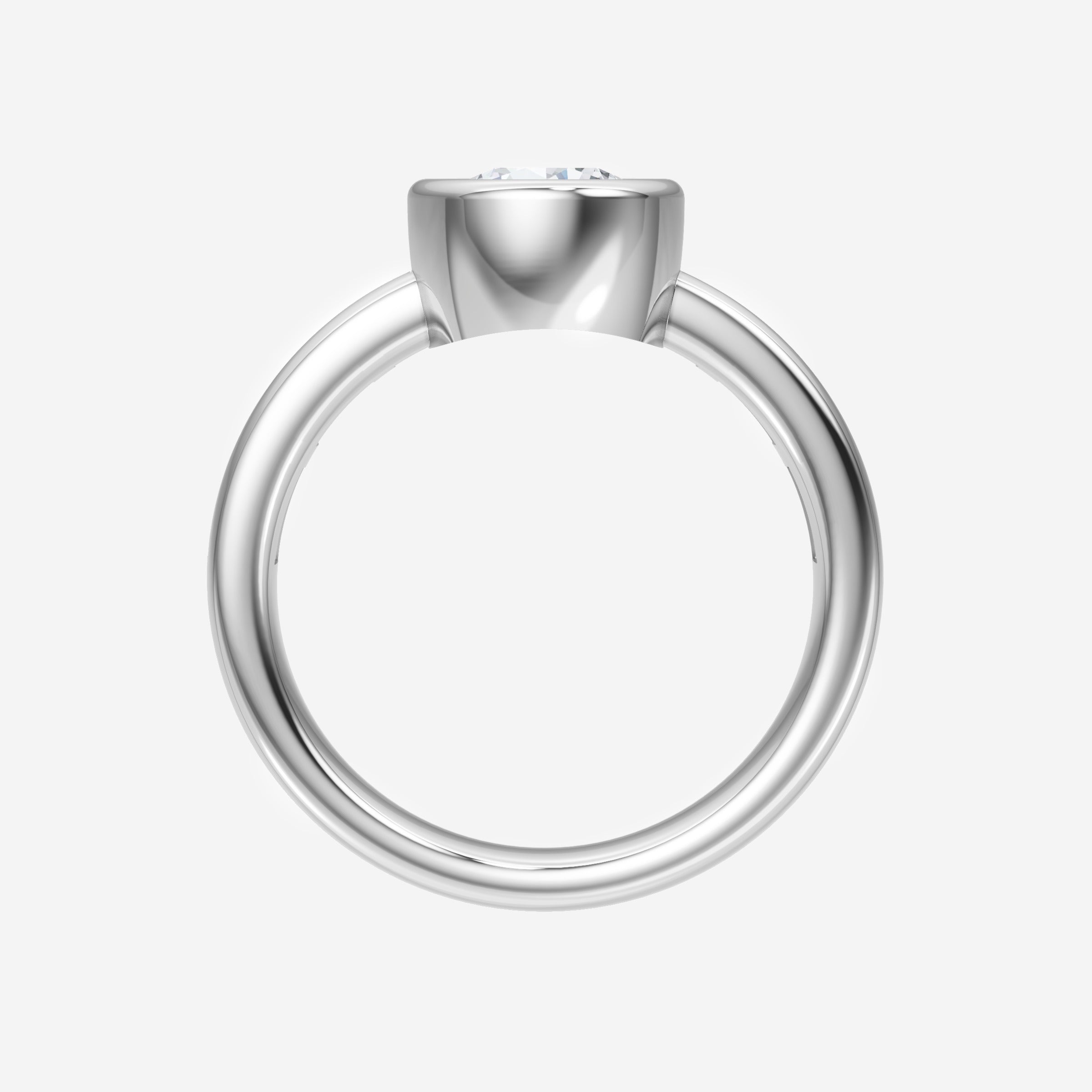 Round Shining Destiny Ring