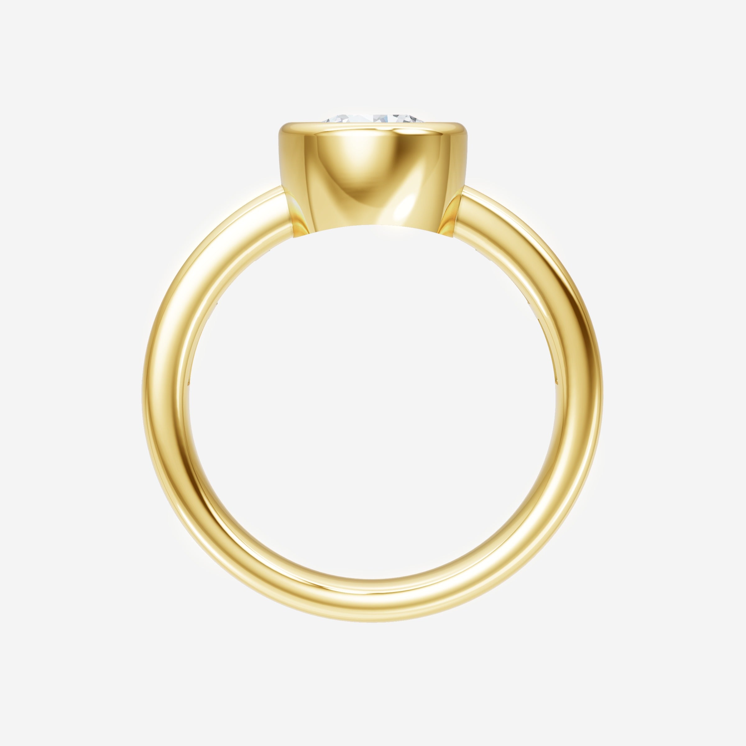 Round Shining Destiny Ring