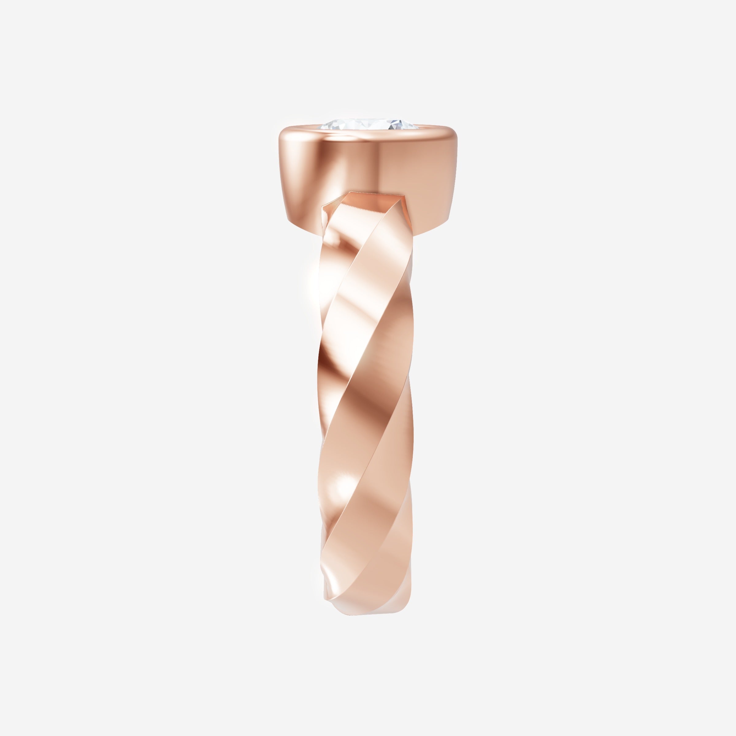 Round Shining Destiny Ring
