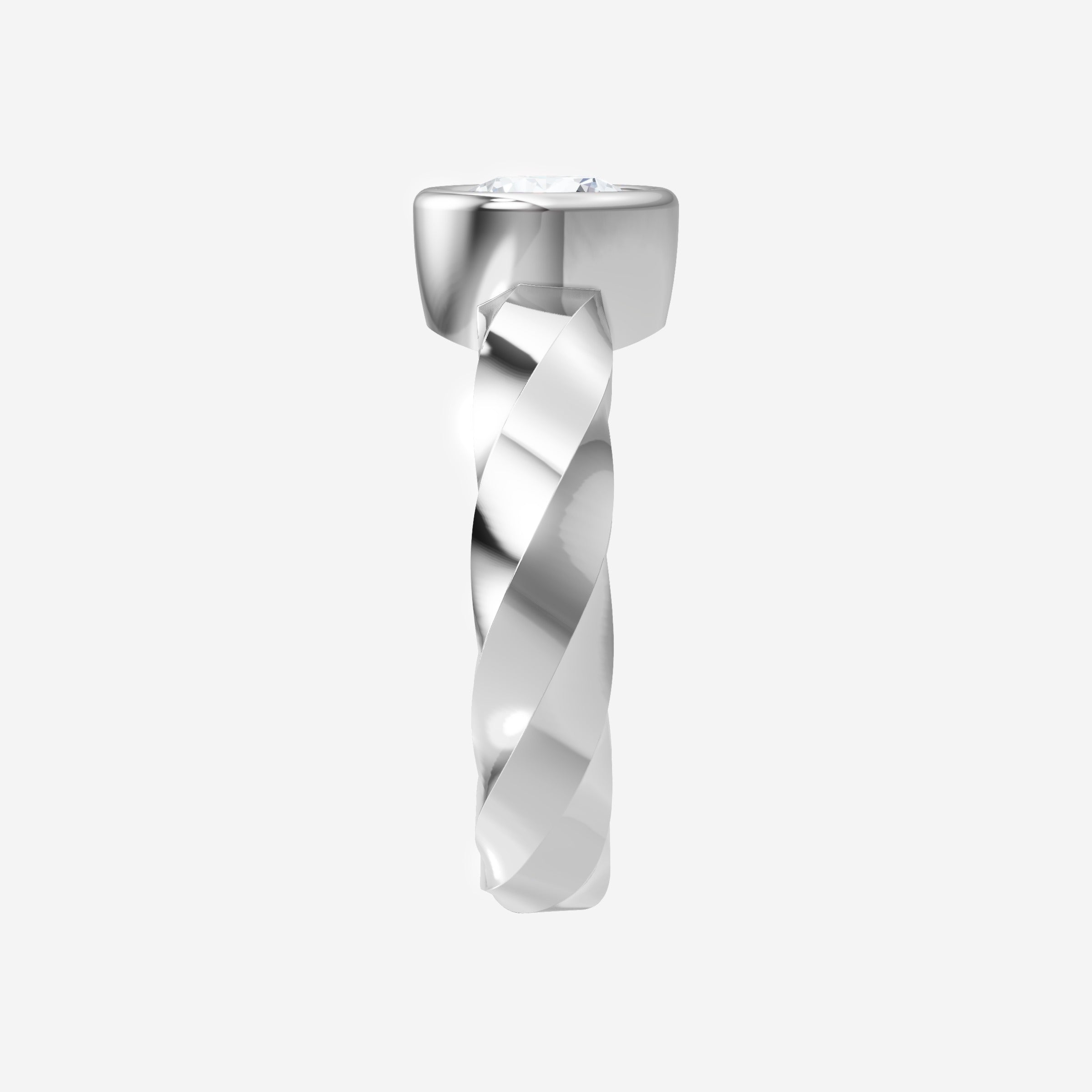 Round Shining Destiny Ring