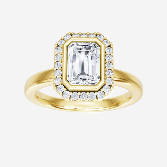 Emerald Vintage Charm Ring