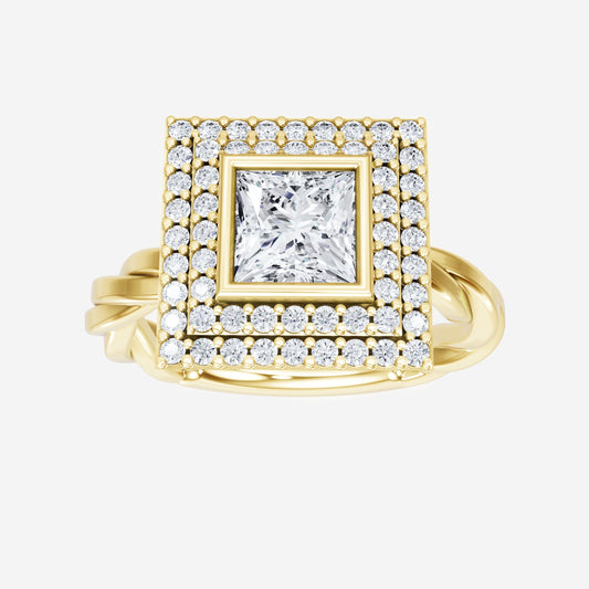 Princess Victrorian Charm Ring