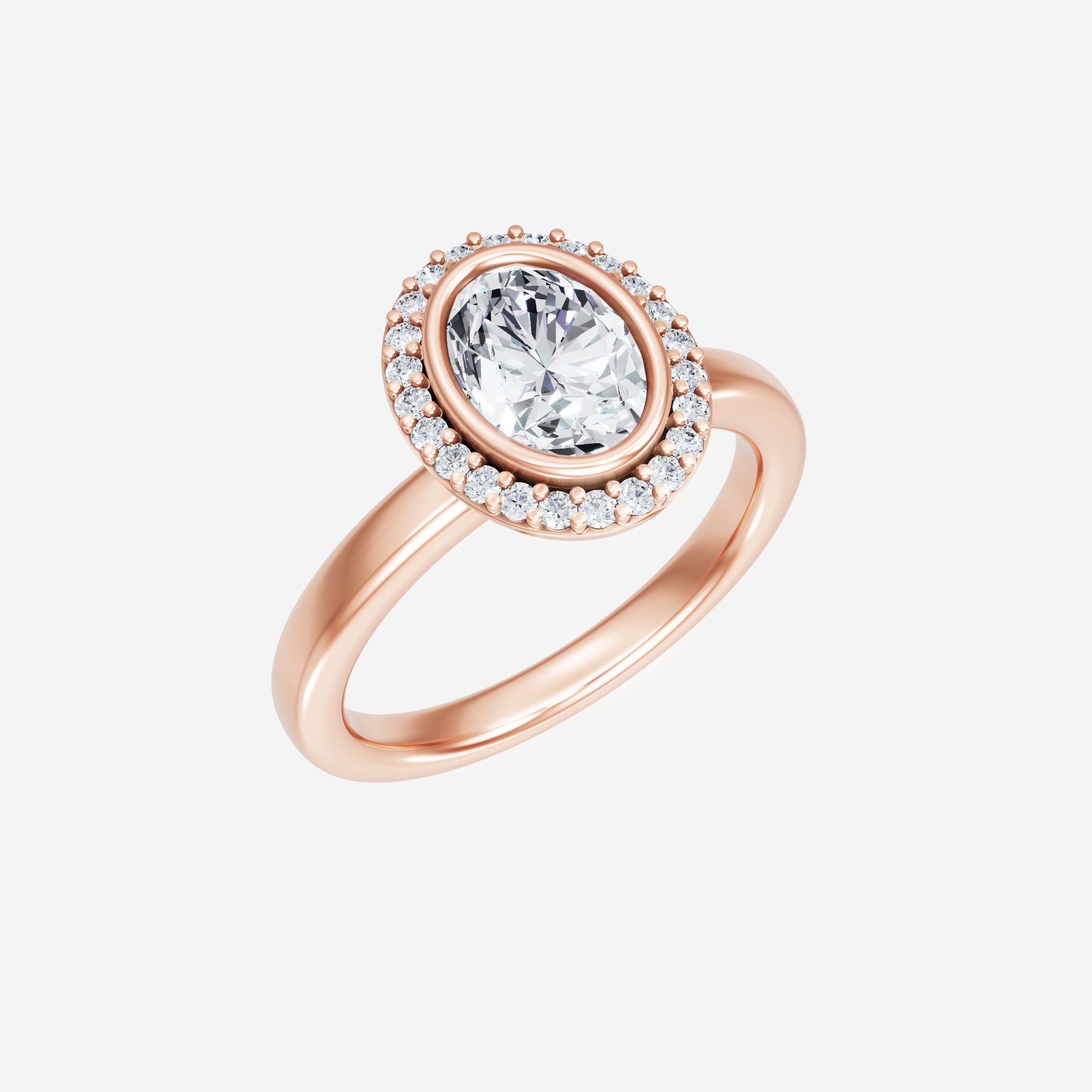 Oval Brilliant Splendor Ring