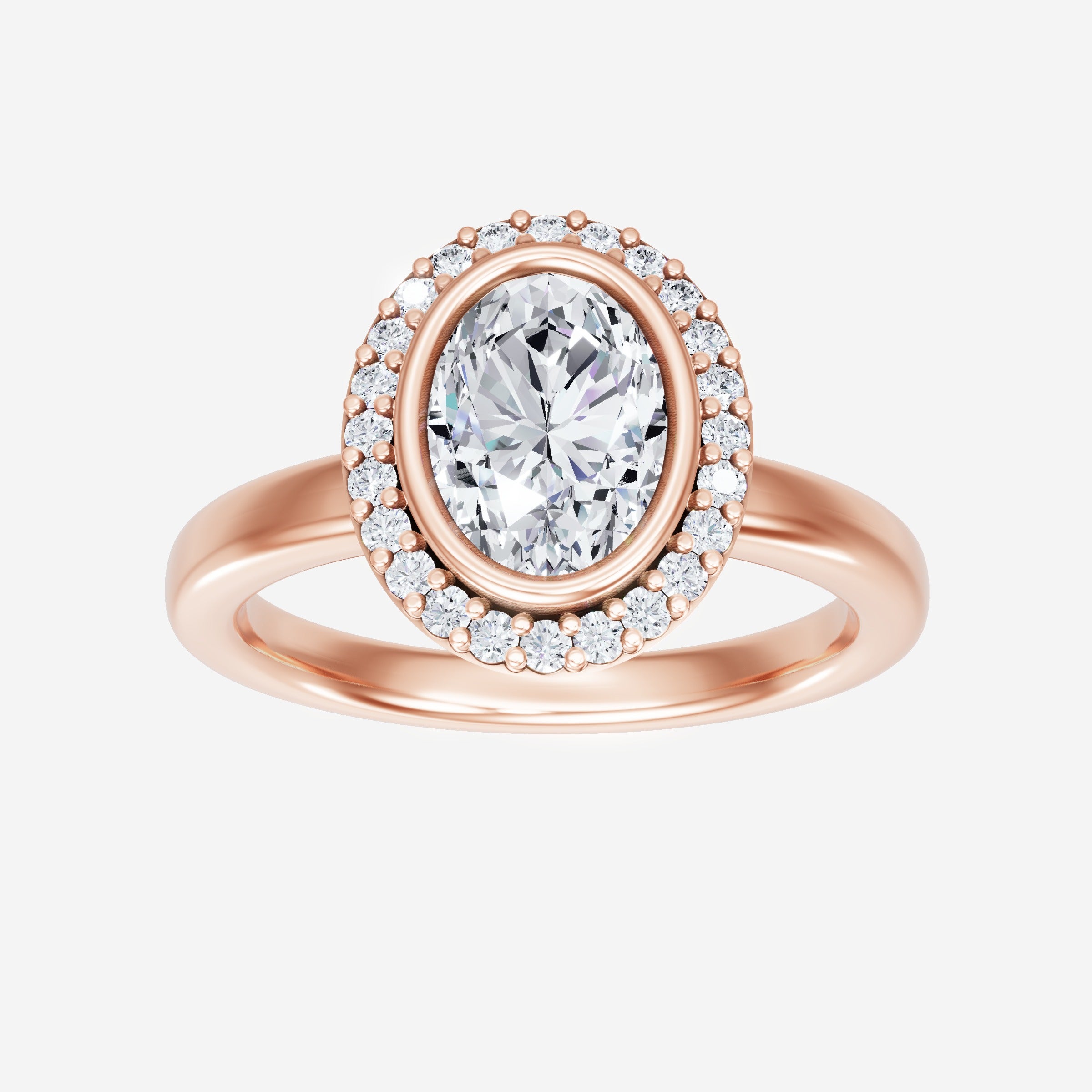 Oval Brilliant Splendor Ring