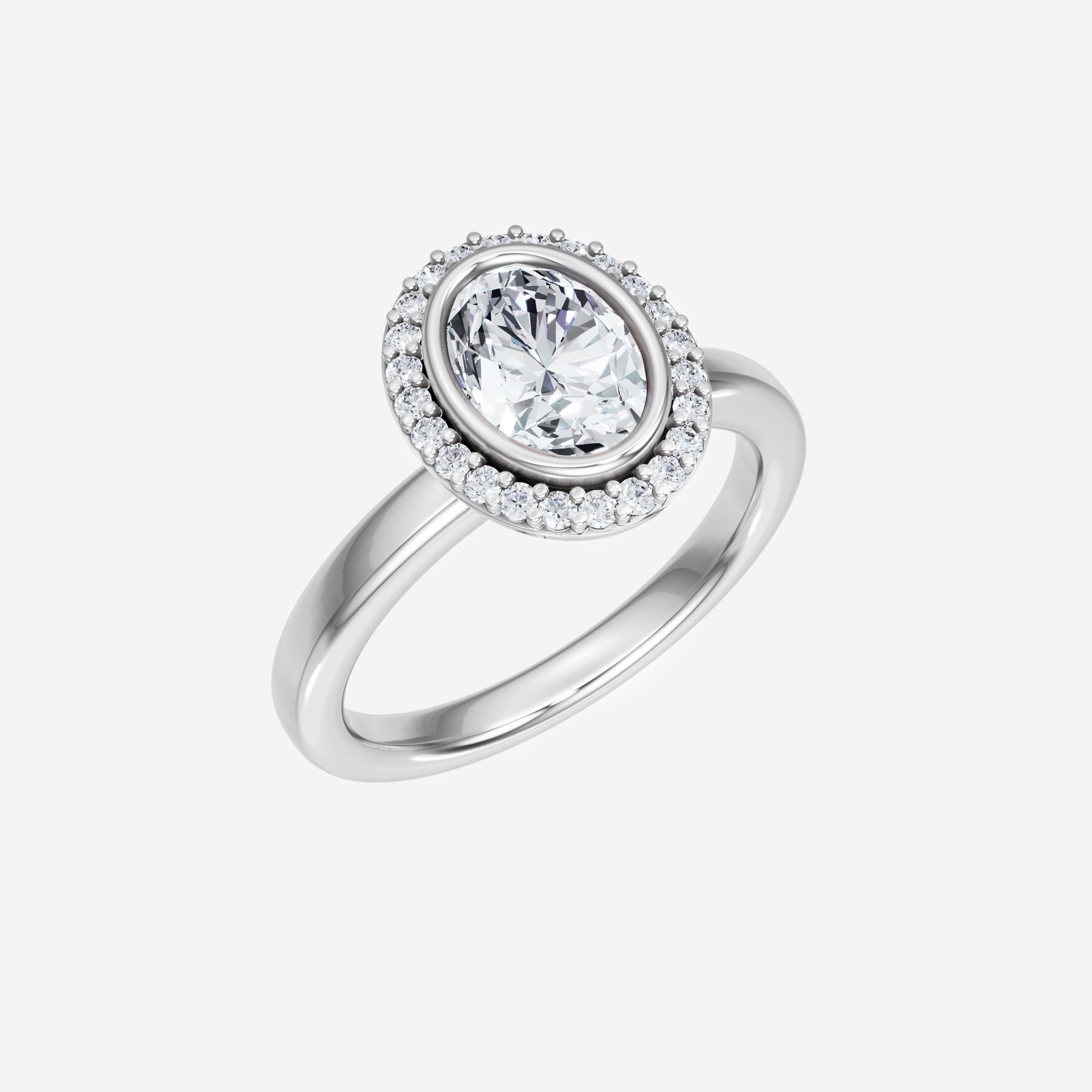 Oval Brilliant Splendor Ring