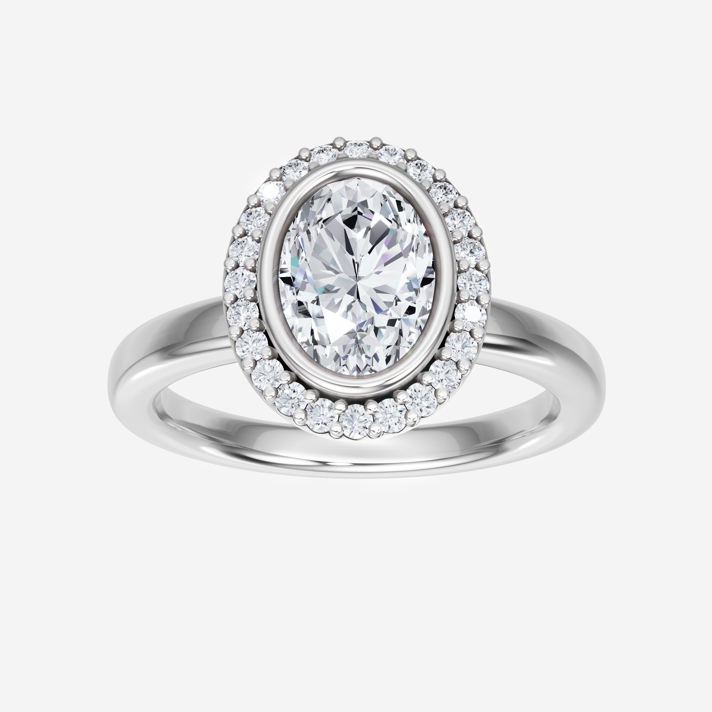 Oval Brilliant Splendor Ring