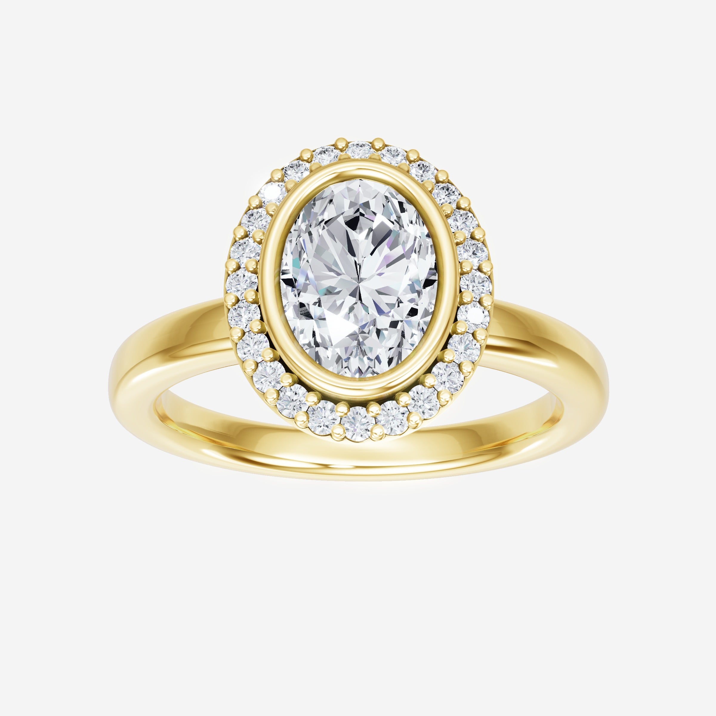 Oval Brilliant Splendor Ring
