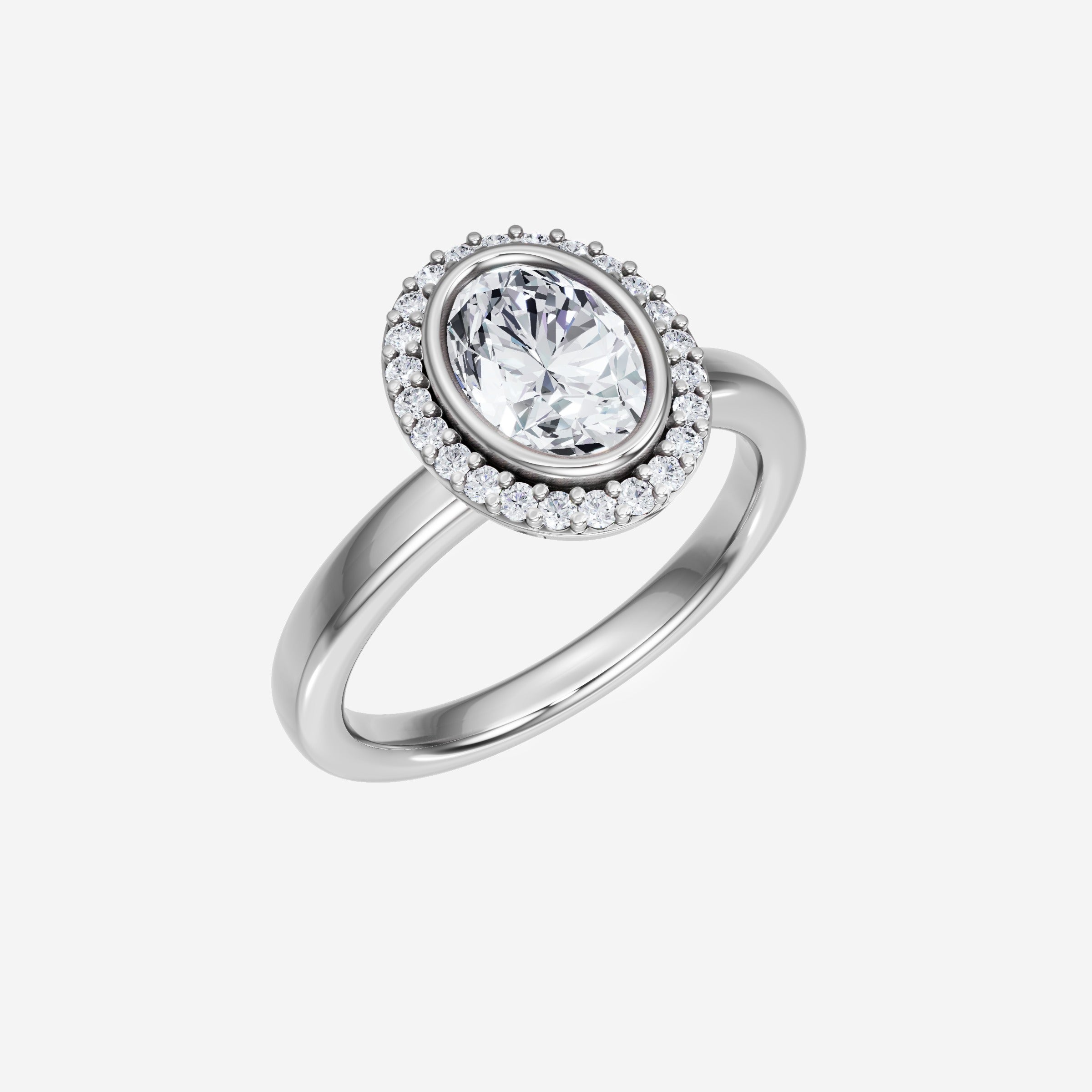 Oval Brilliant Splendor Ring