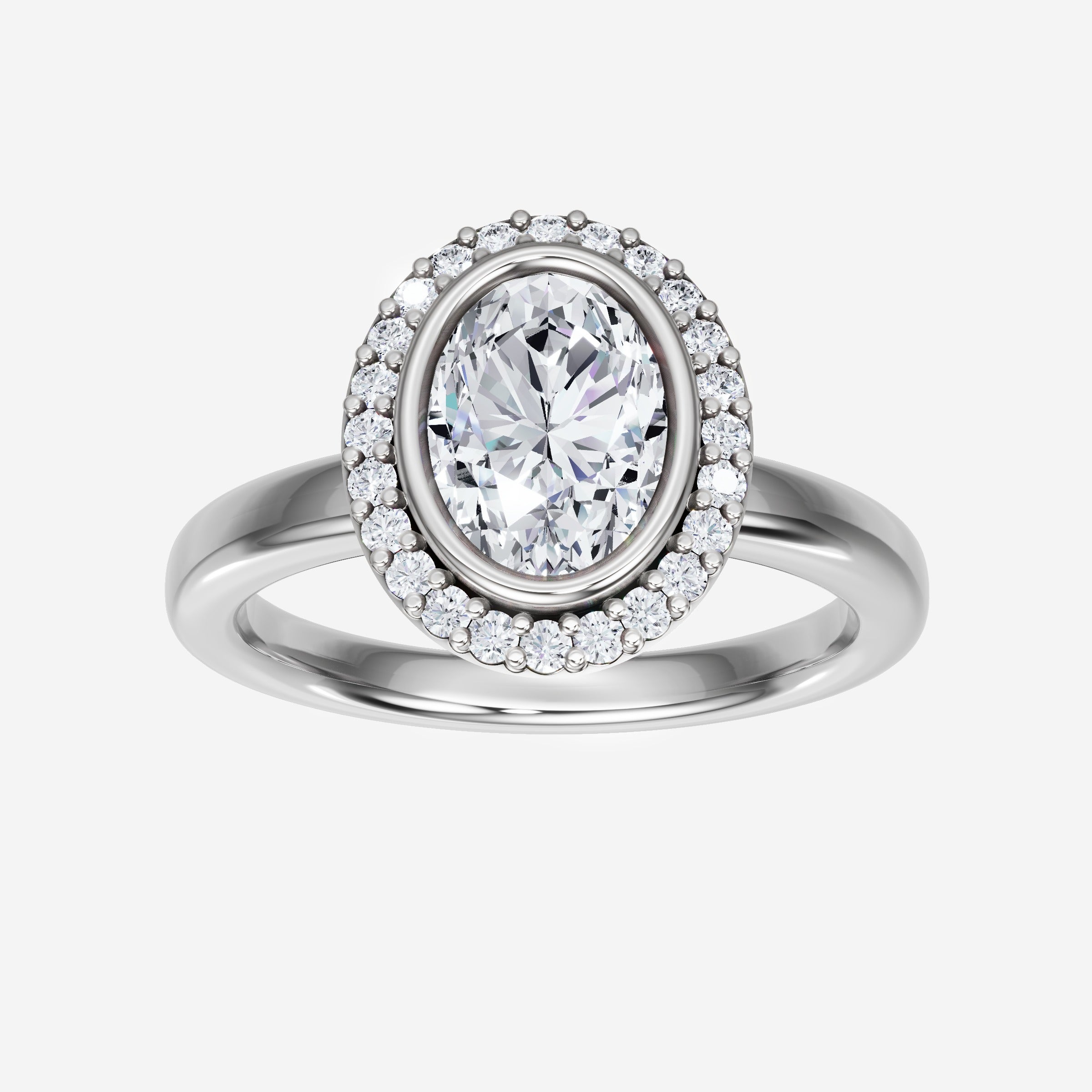 Oval Brilliant Splendor Ring