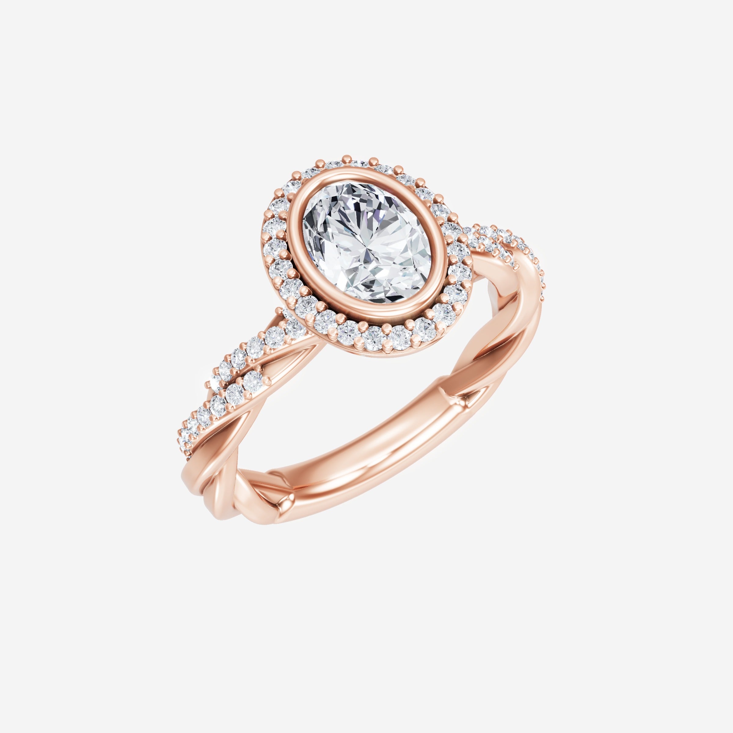 Oval Brilliant Splendor Ring