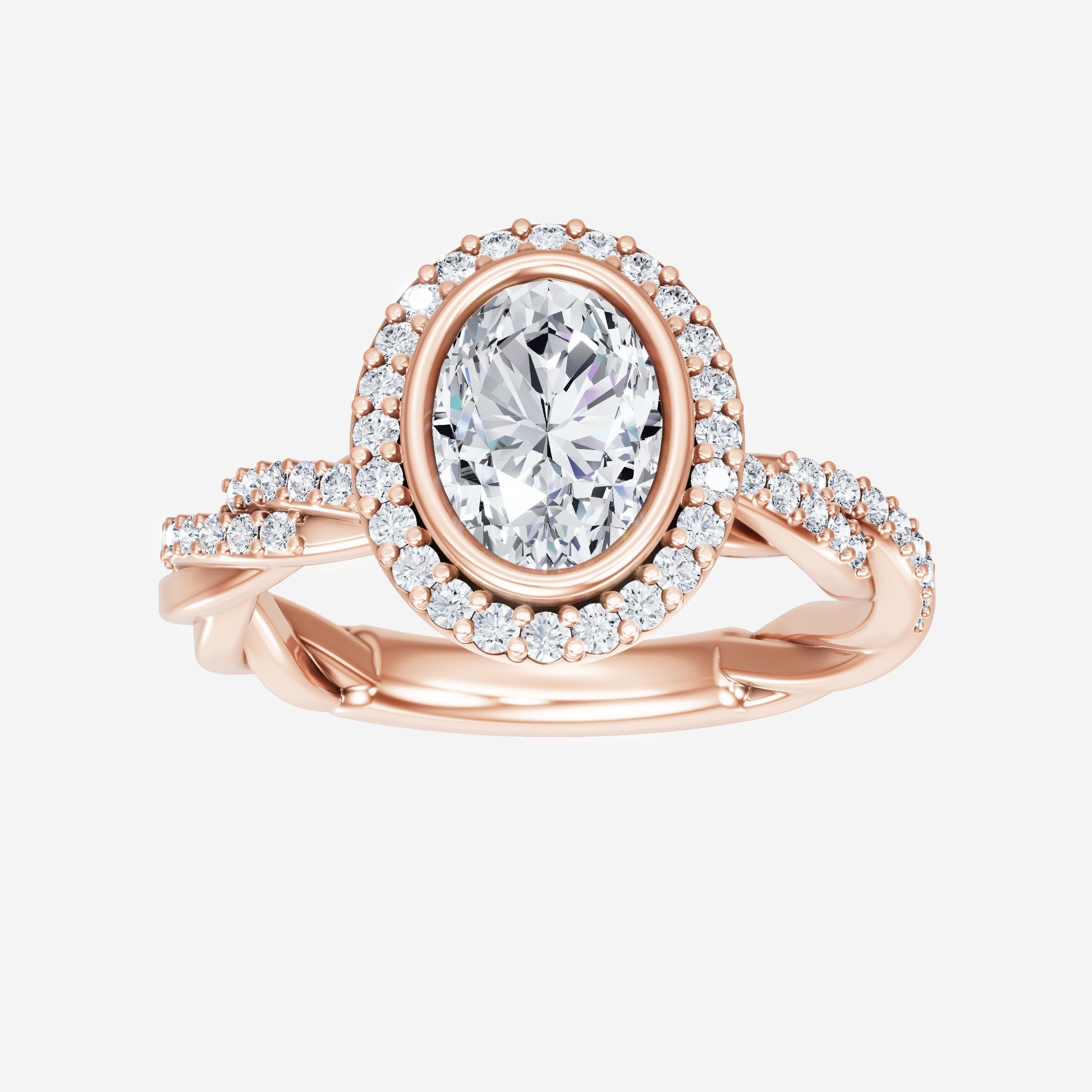 Oval Brilliant Splendor Ring