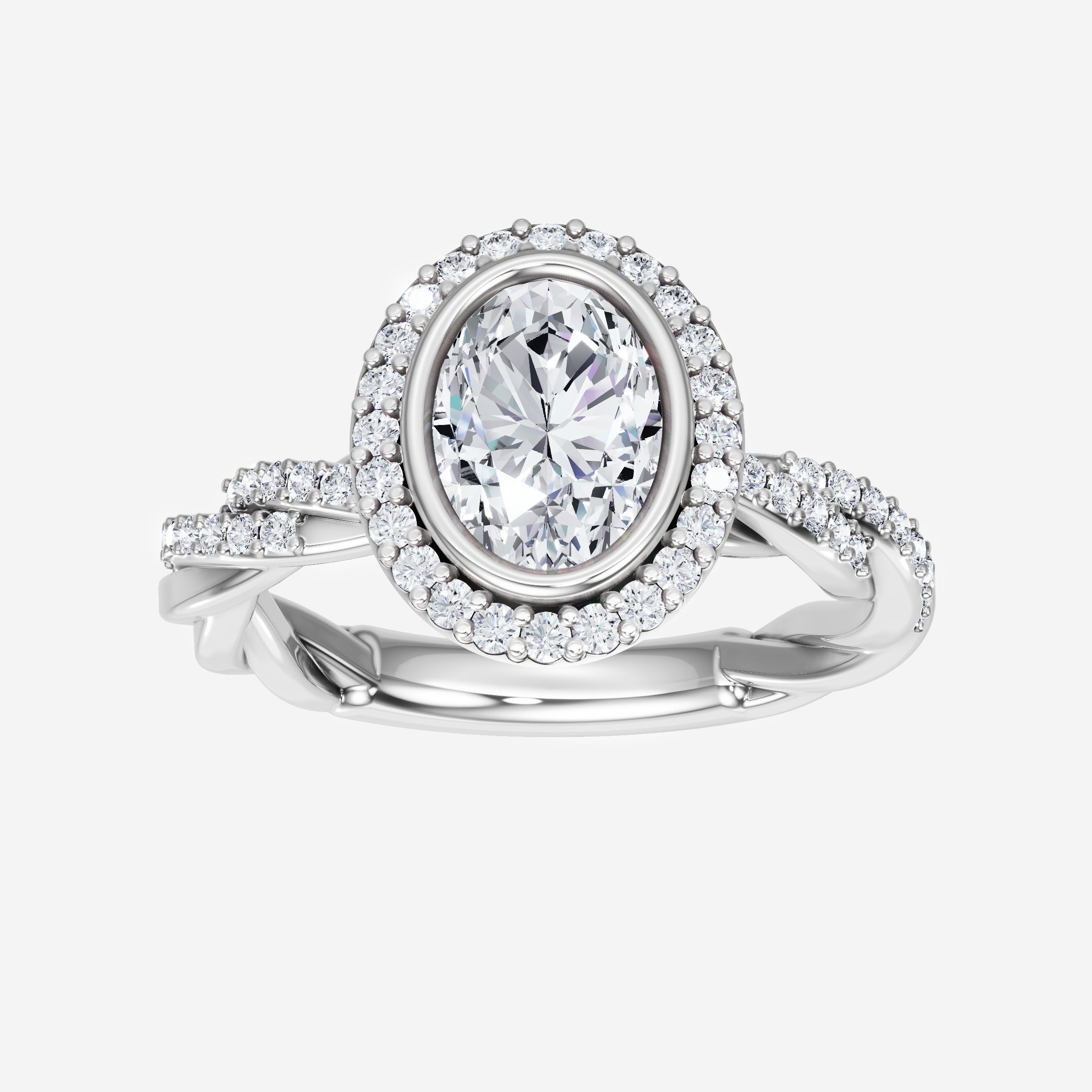 Oval Brilliant Splendor Ring