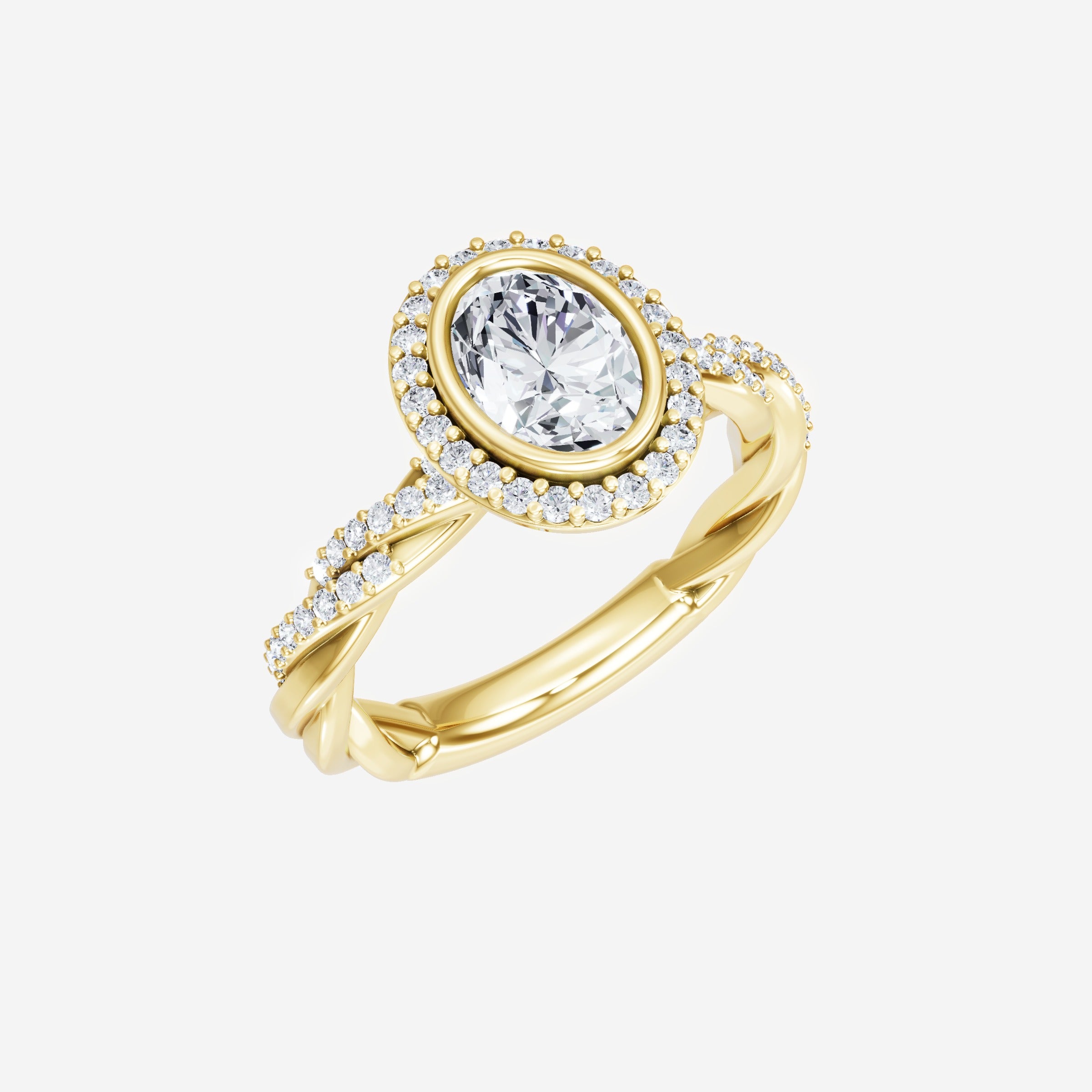 Oval Brilliant Splendor Ring
