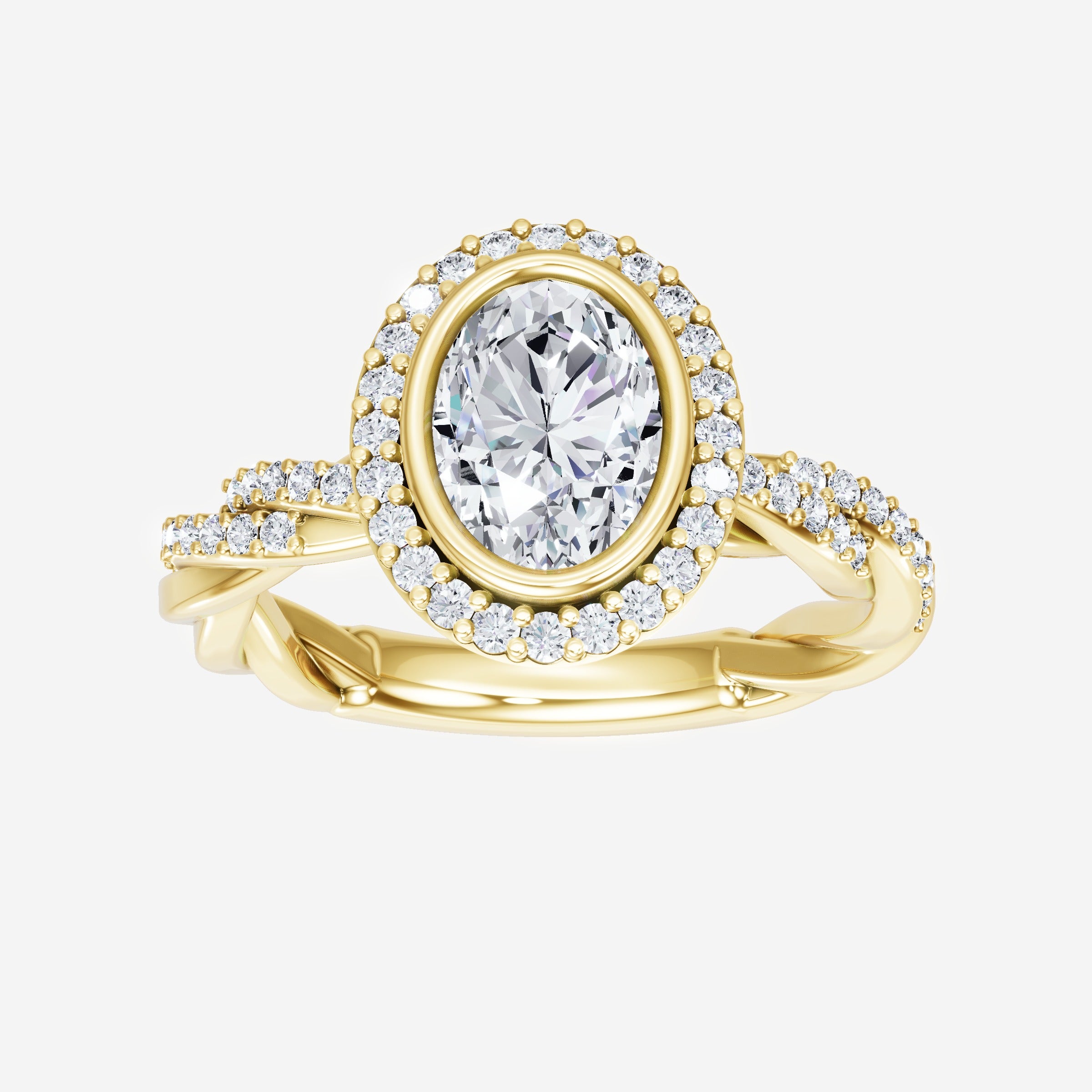Oval Brilliant Splendor Ring