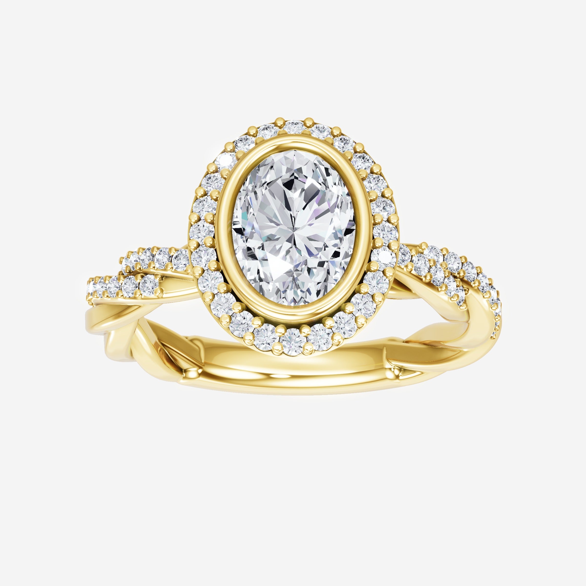 Oval Brilliant Splendor Ring