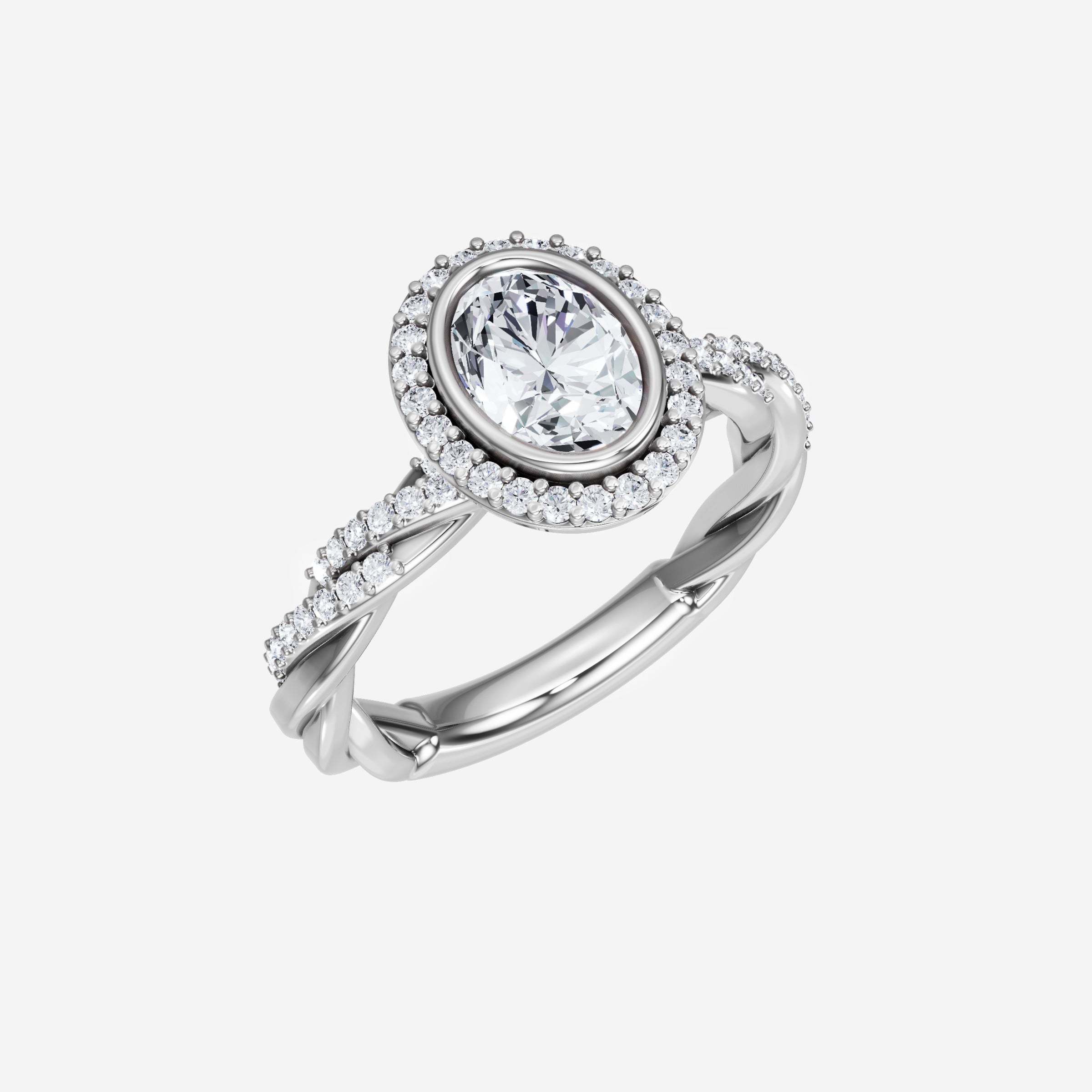 Oval Brilliant Splendor Ring