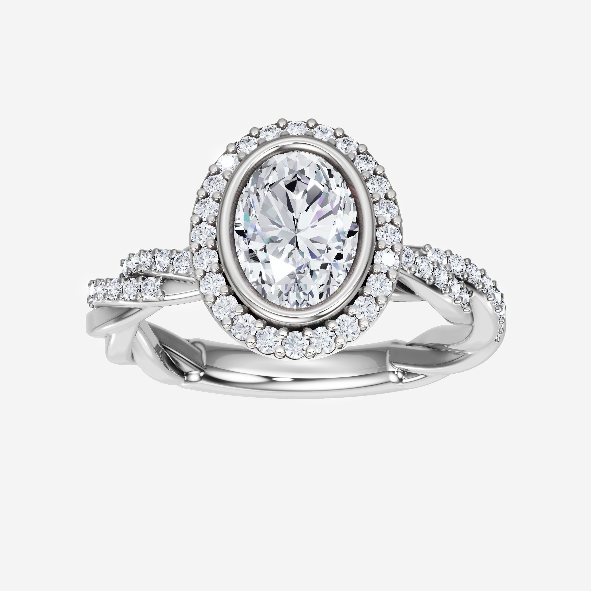 Oval Brilliant Splendor Ring