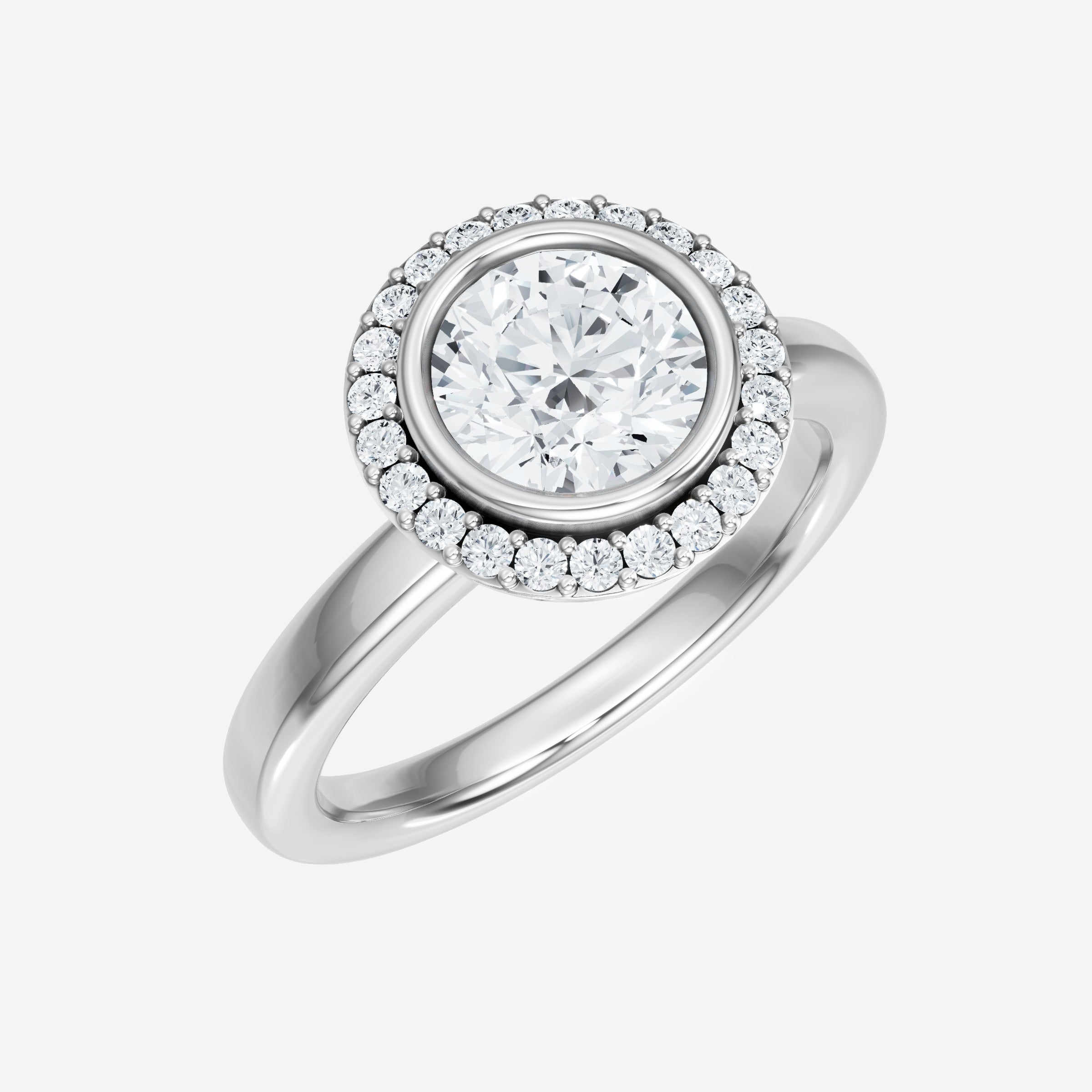 Round Brilliant Splendor Ring