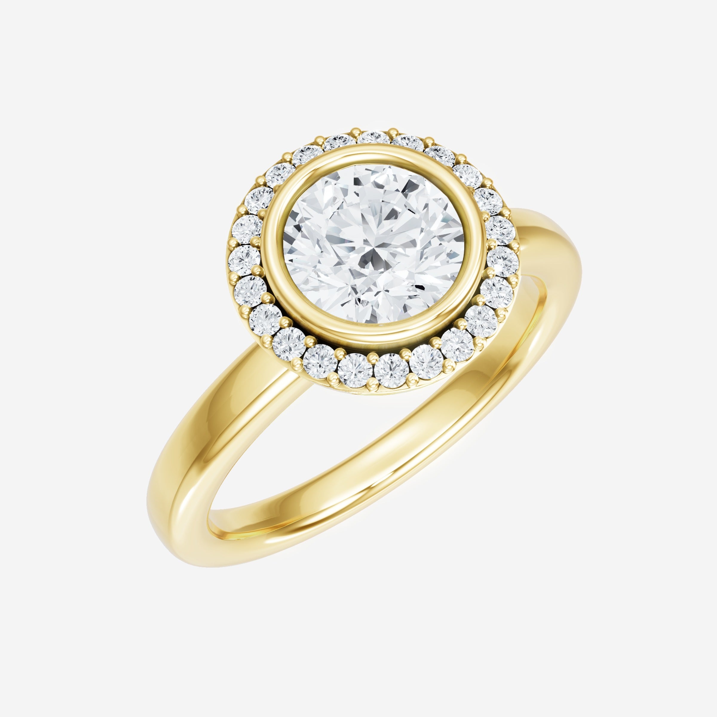 Round Brilliant Splendor Ring