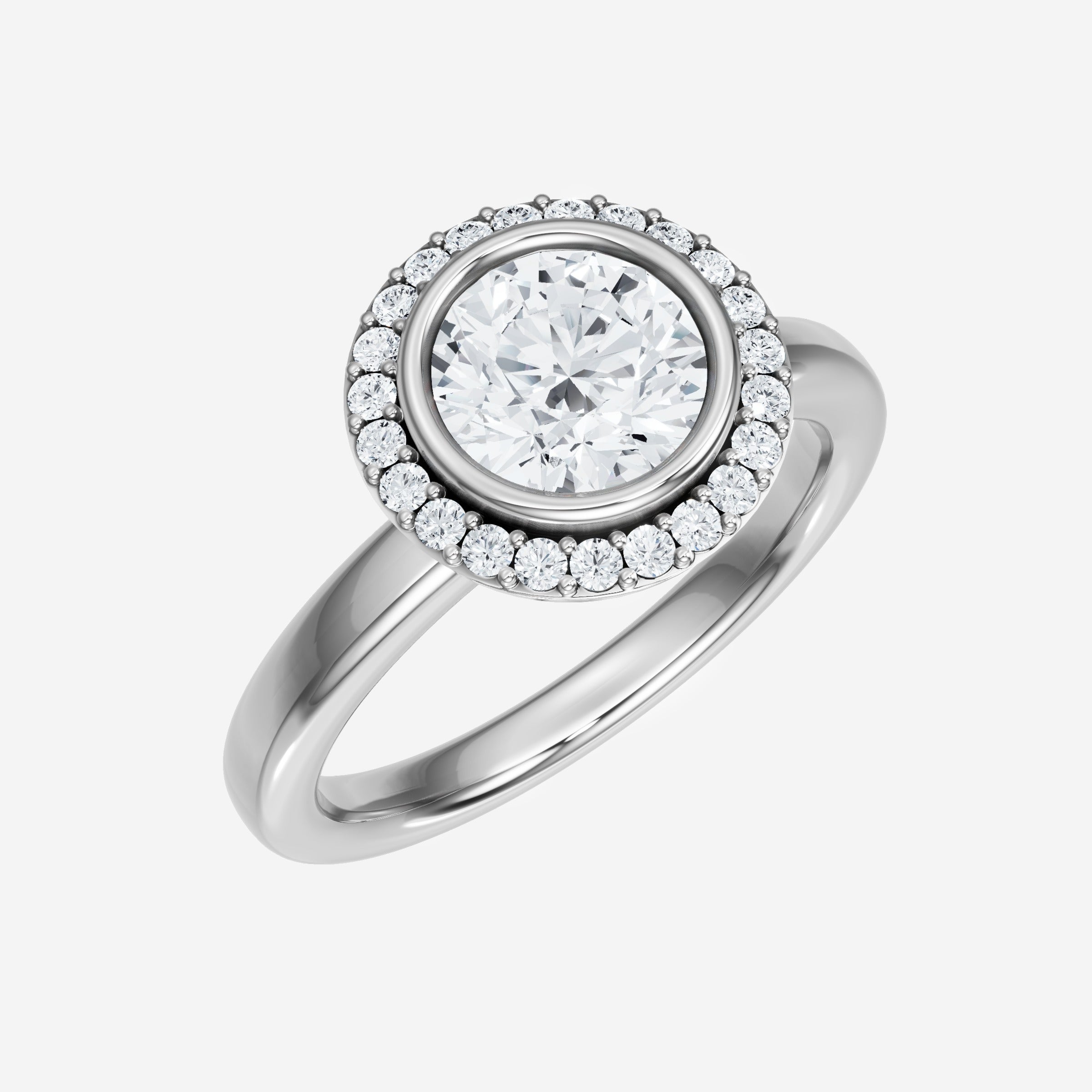 Round Brilliant Splendor Ring