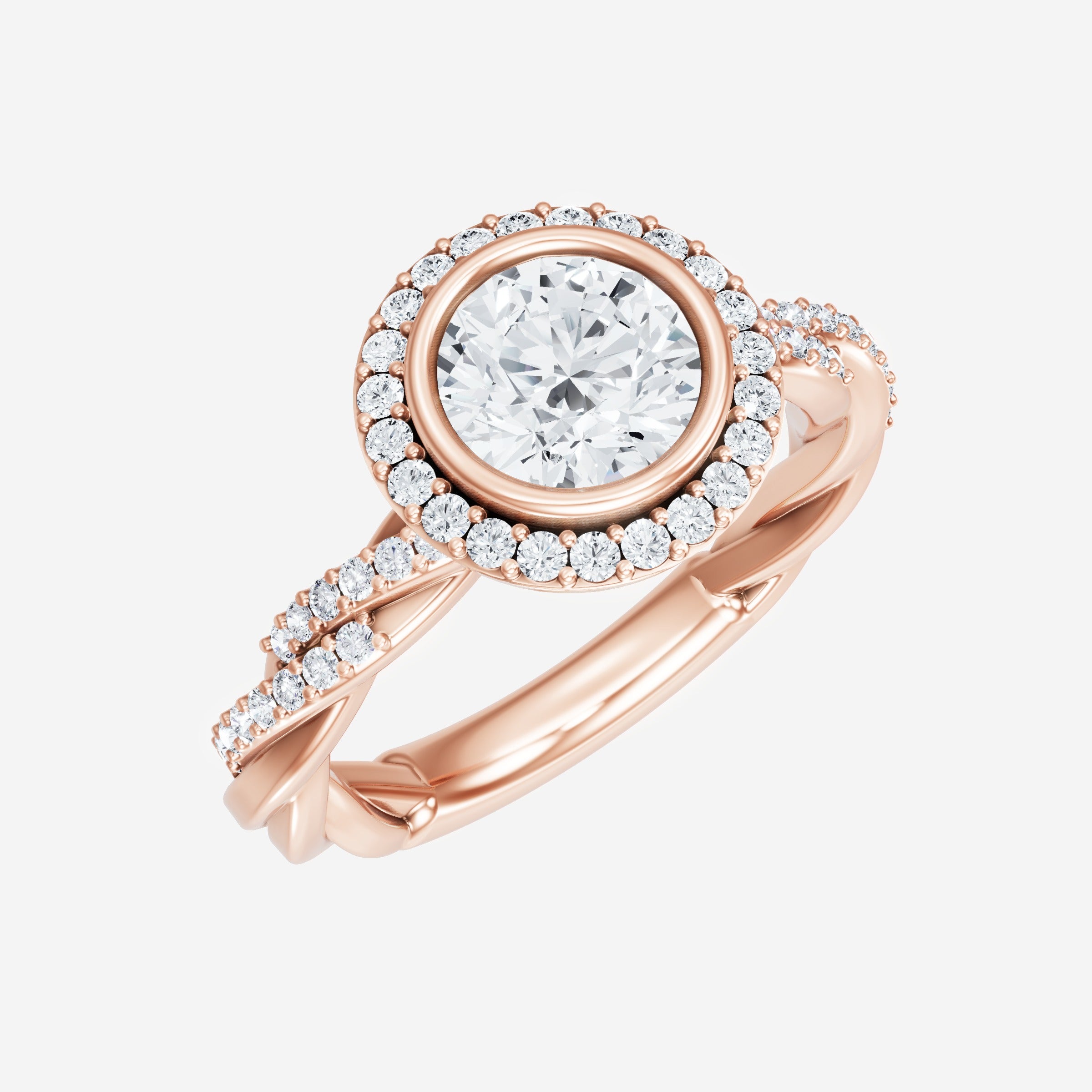 Round Brilliant Splendor Ring