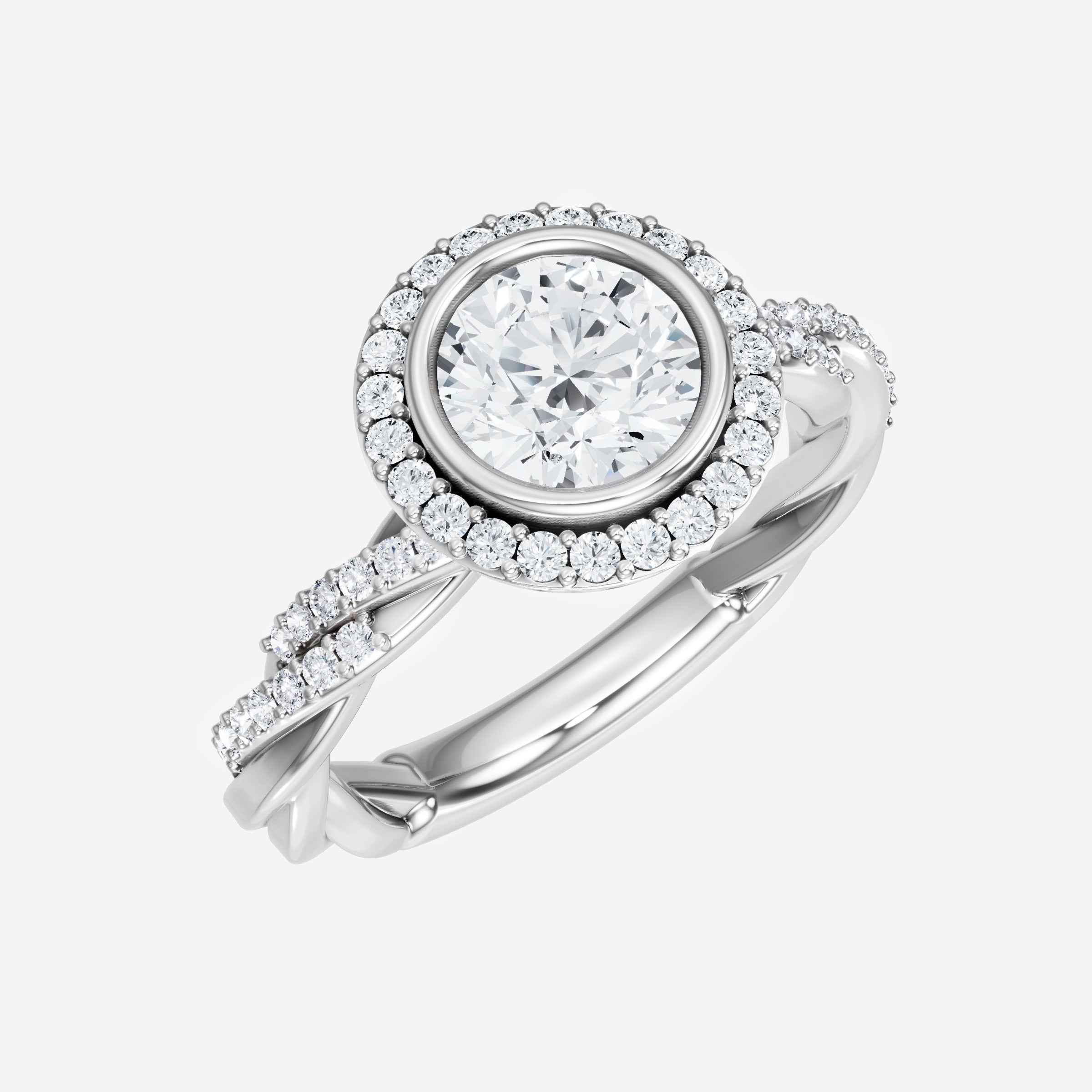 Round Brilliant Splendor Ring