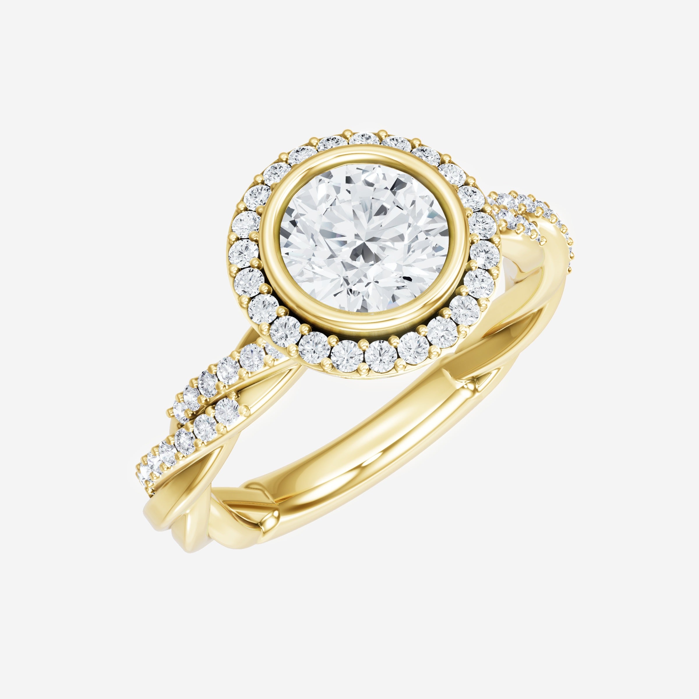Round Brilliant Splendor Ring