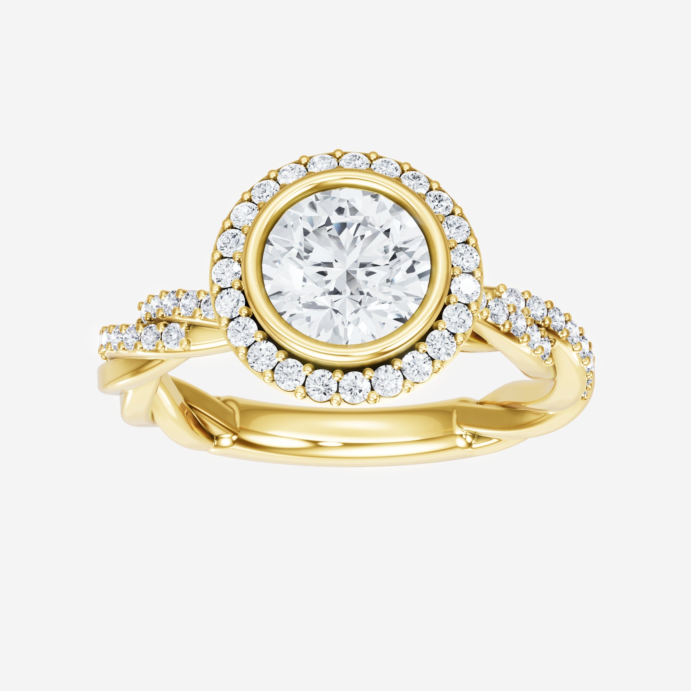 Round Brilliant Splendor Ring
