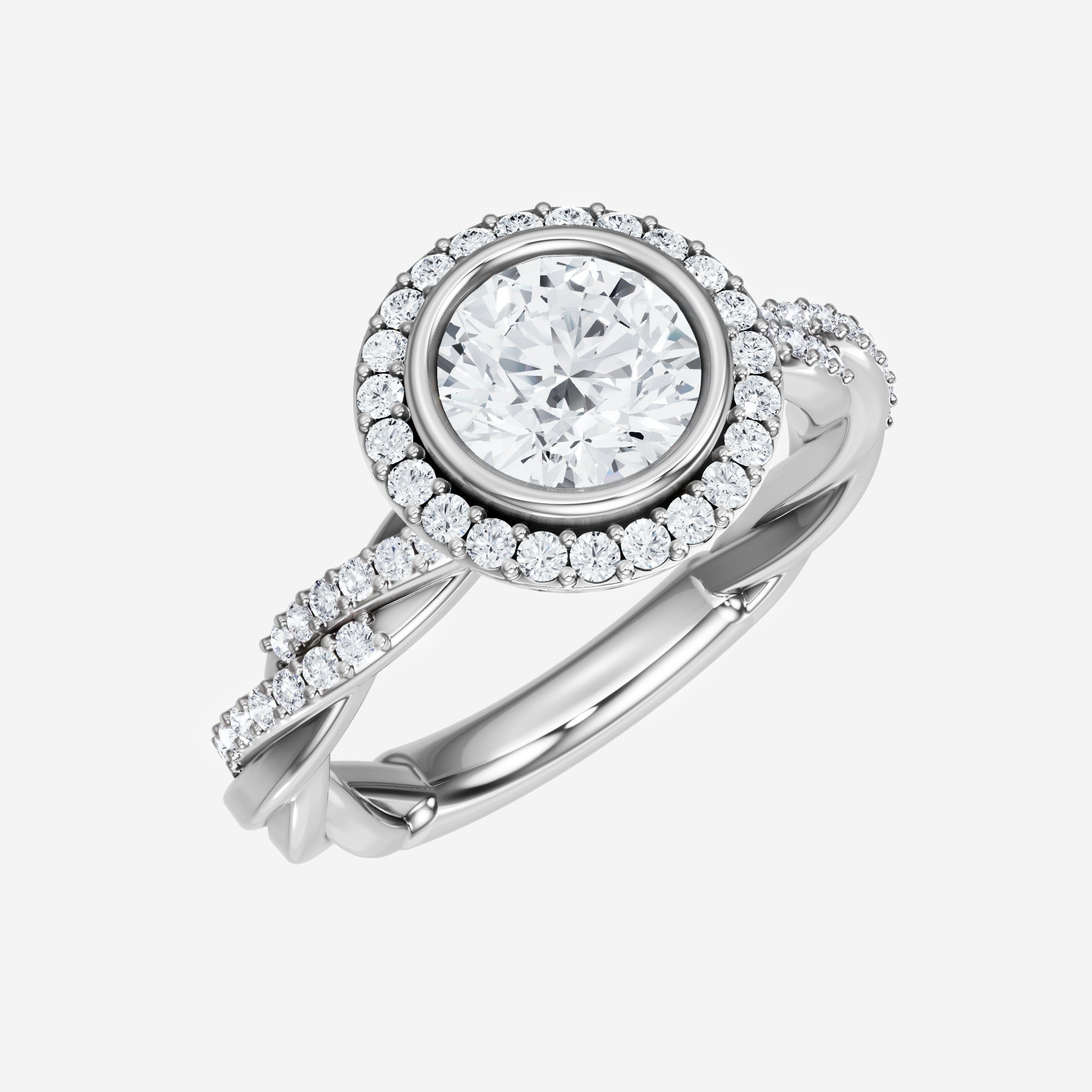 Round Brilliant Splendor Ring