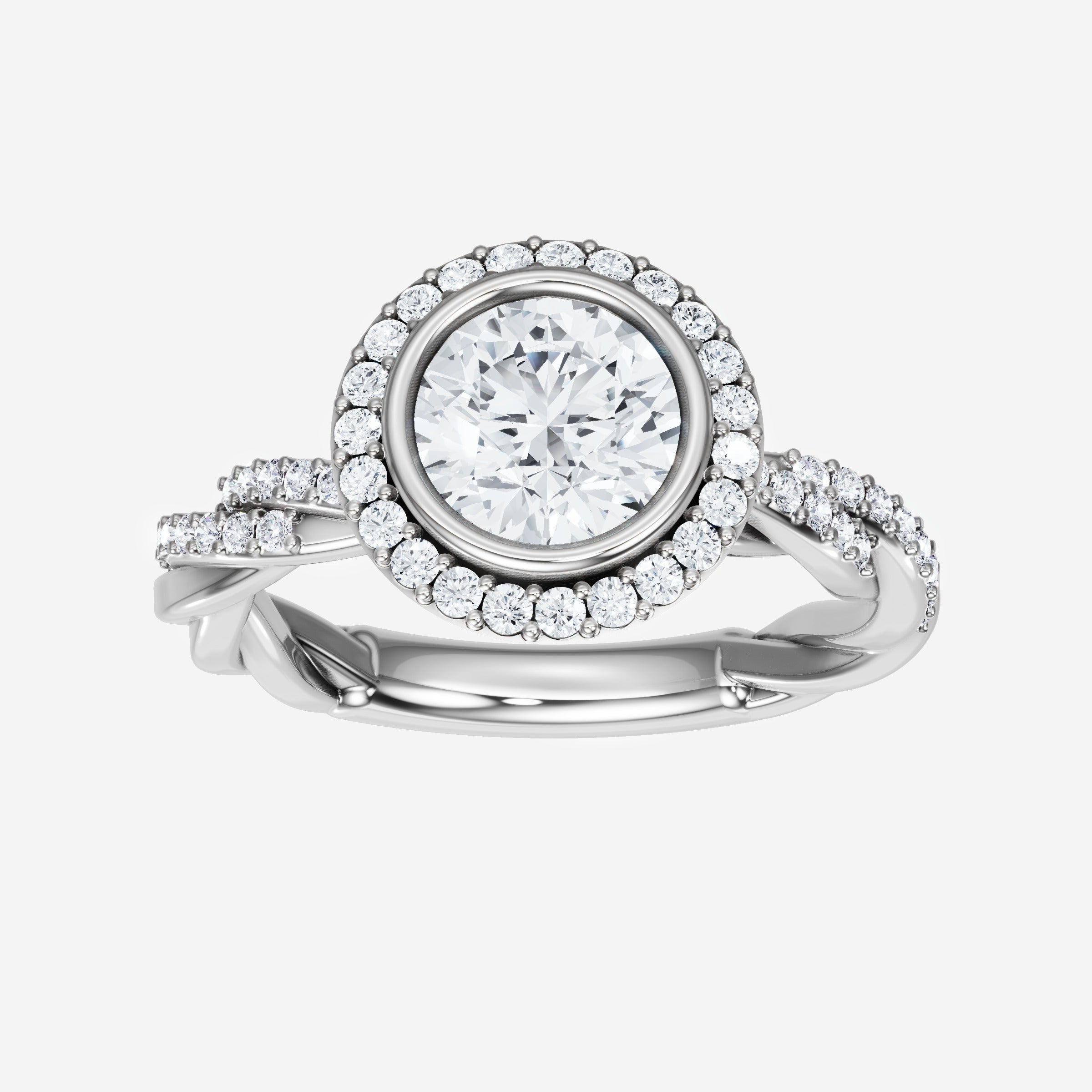 Round Brilliant Splendor Ring