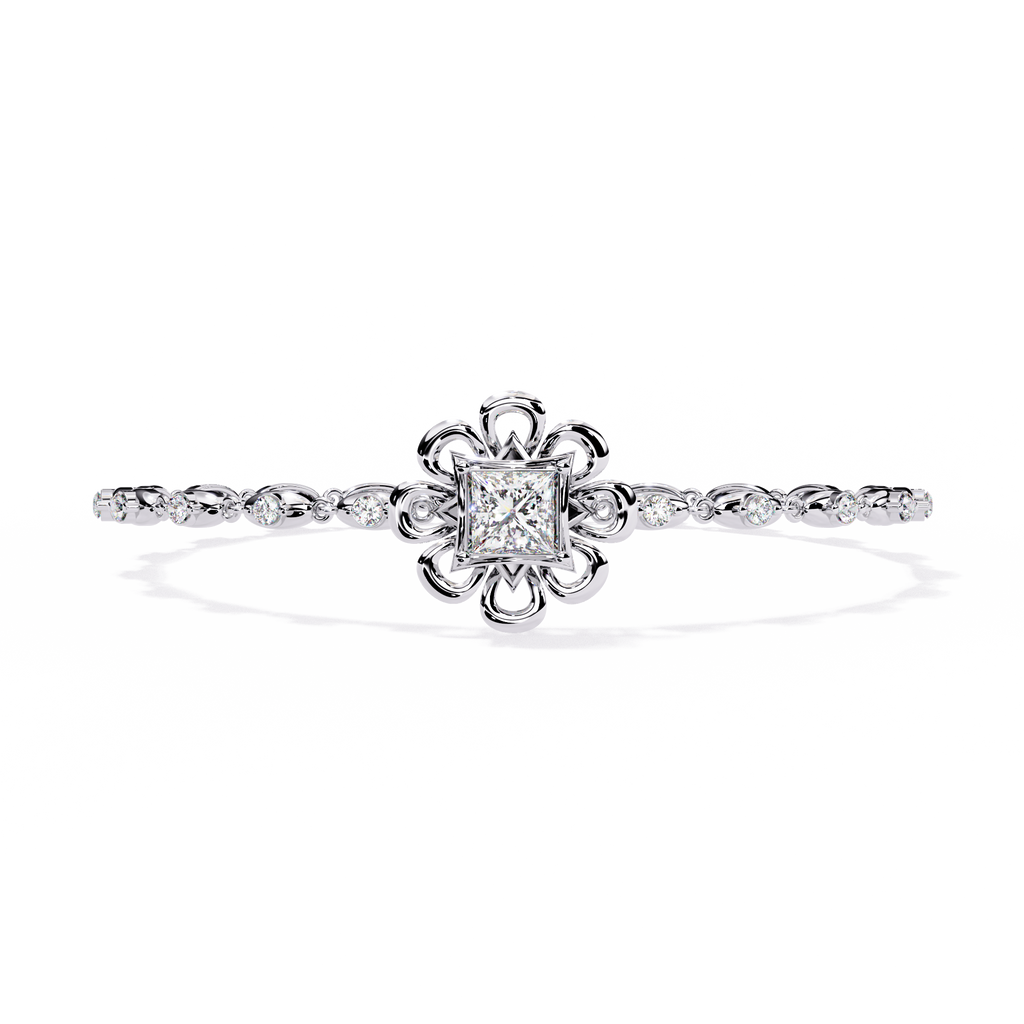 Brazalete elegante de diamantes de 1,25 quilates (copia)