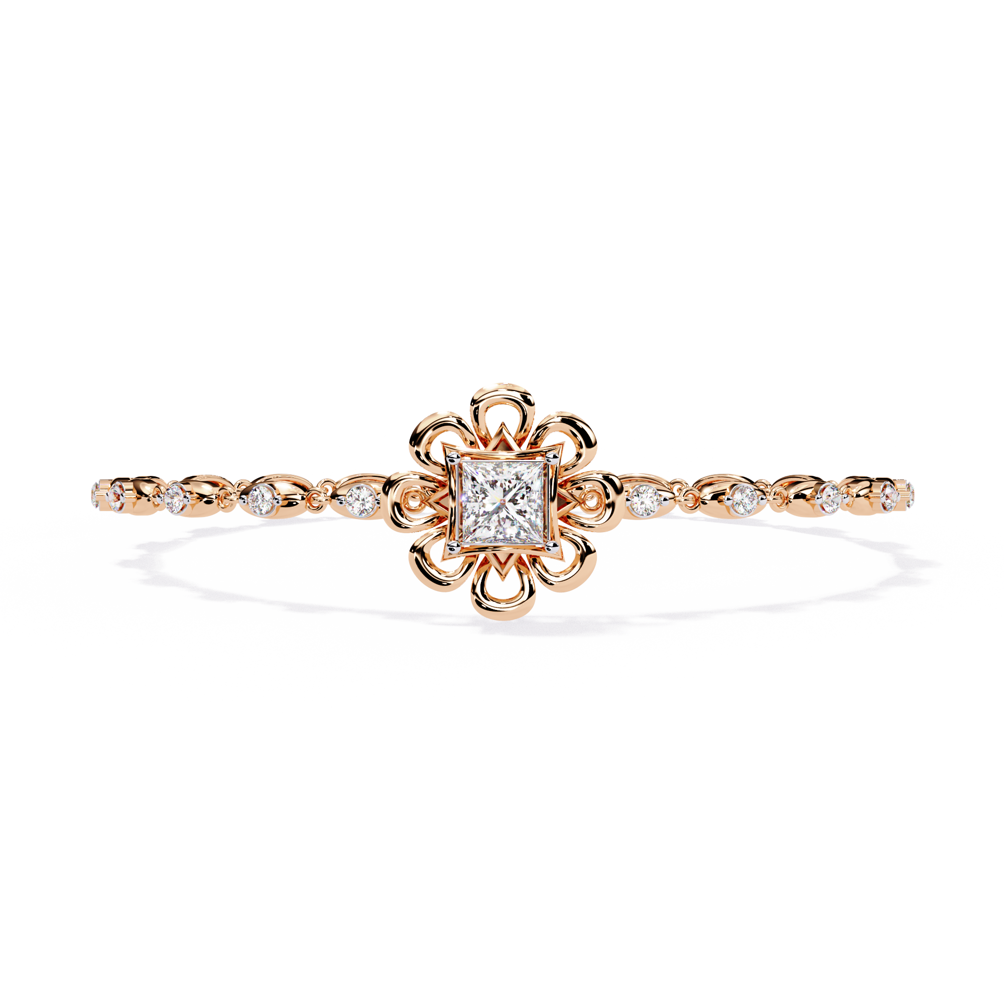 Brazalete elegante de diamantes de 1,25 quilates (copia)