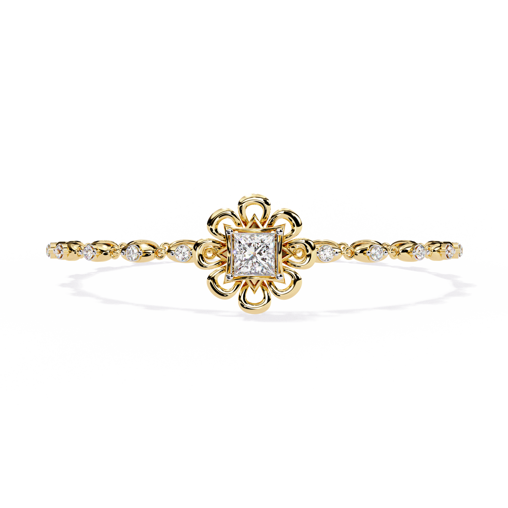 Brazalete elegante de diamantes de 1,25 quilates (copia)