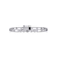 5-Stone Lab Grown Diamond Bracelet – 7 Inches