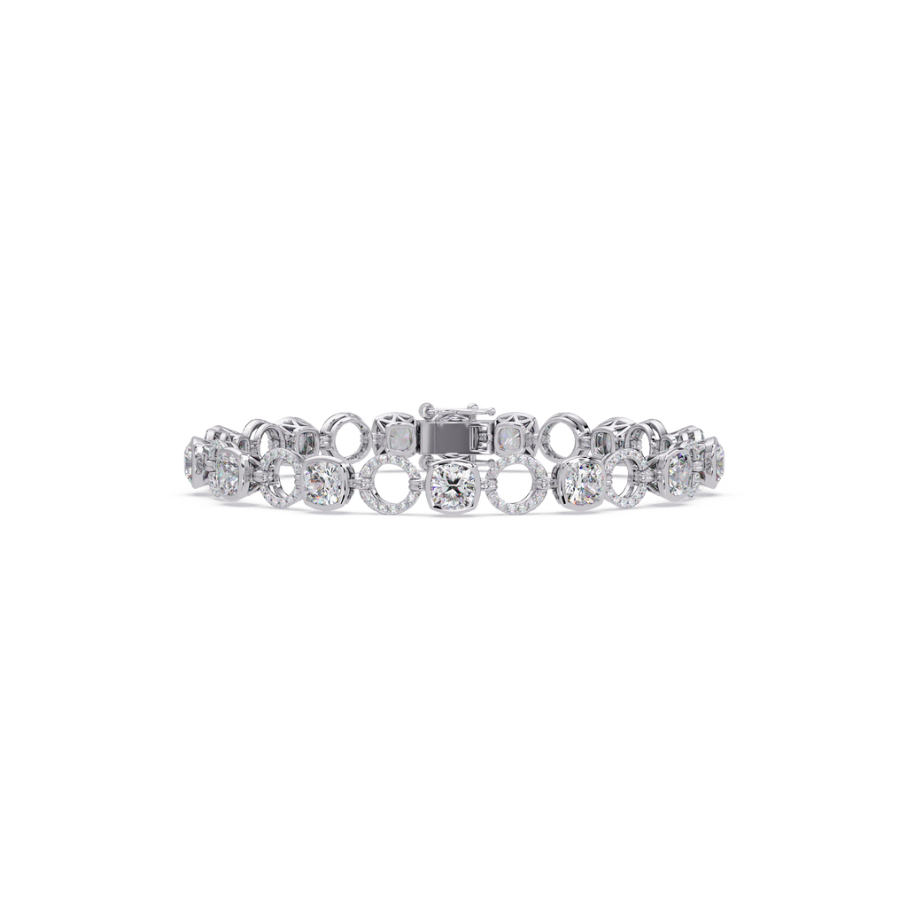 Brazalete elegante de diamantes de 1,25 quilates (copia)