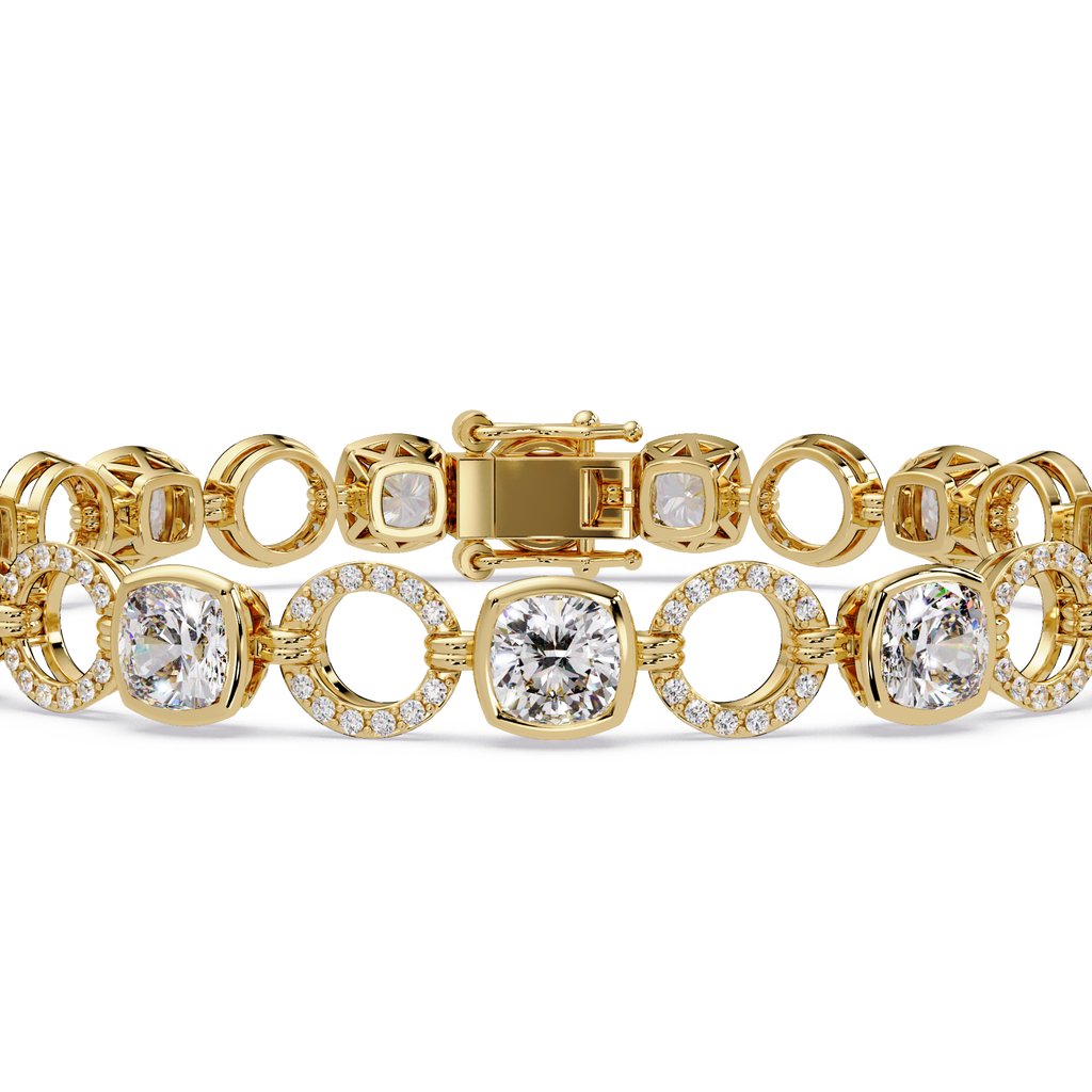 Brazalete elegante de diamantes de 1,25 quilates (copia)