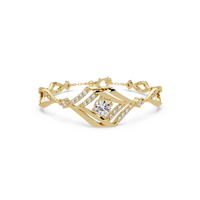 Brazalete elegante de diamantes de 1,25 quilates (copia)