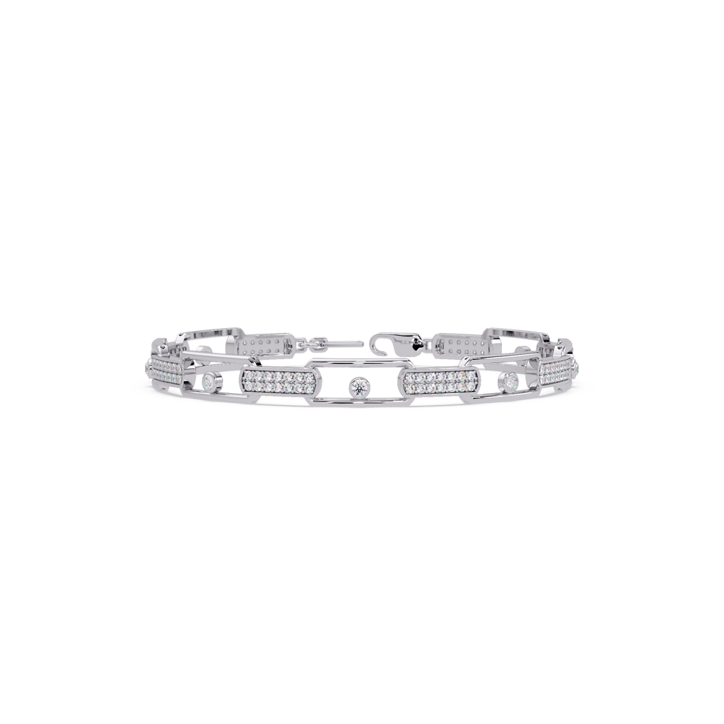 Brazalete elegante de diamantes de 1,25 quilates (copia)