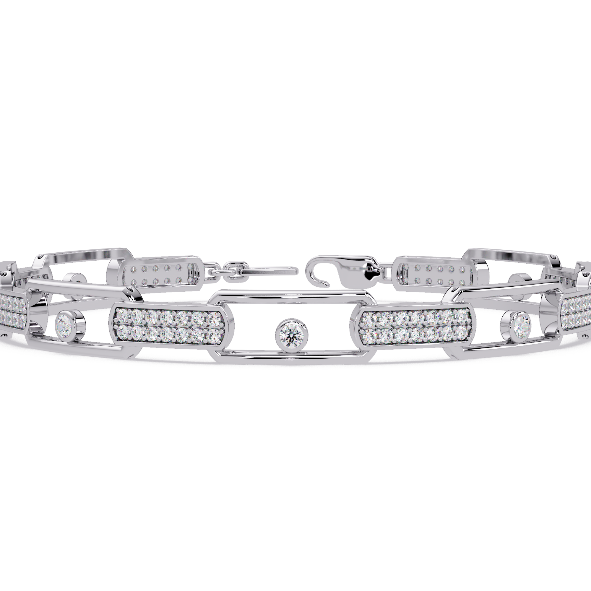Brazalete elegante de diamantes de 1,25 quilates (copia)
