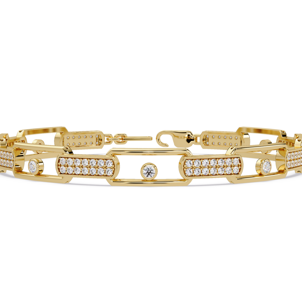 Brazalete elegante de diamantes de 1,25 quilates (copia)