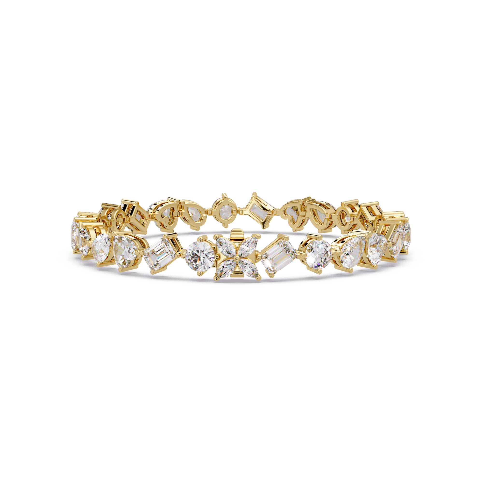 Brazalete elegante de diamantes de 1,25 quilates (copia)