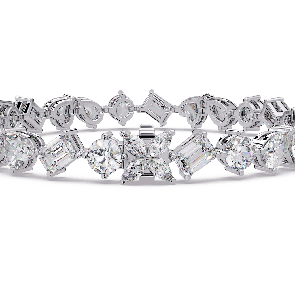 Brazalete elegante de diamantes de 1,25 quilates (copia)